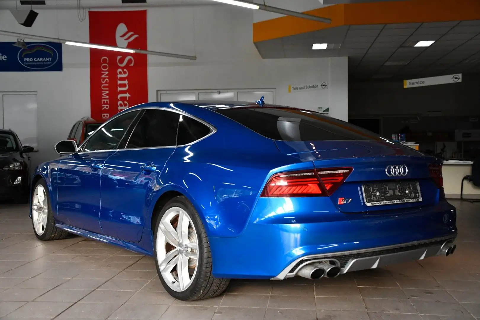 Audi S7 Sportback 4.0 TFSI quattro Matrix BOSE Advanc Bleu - 2