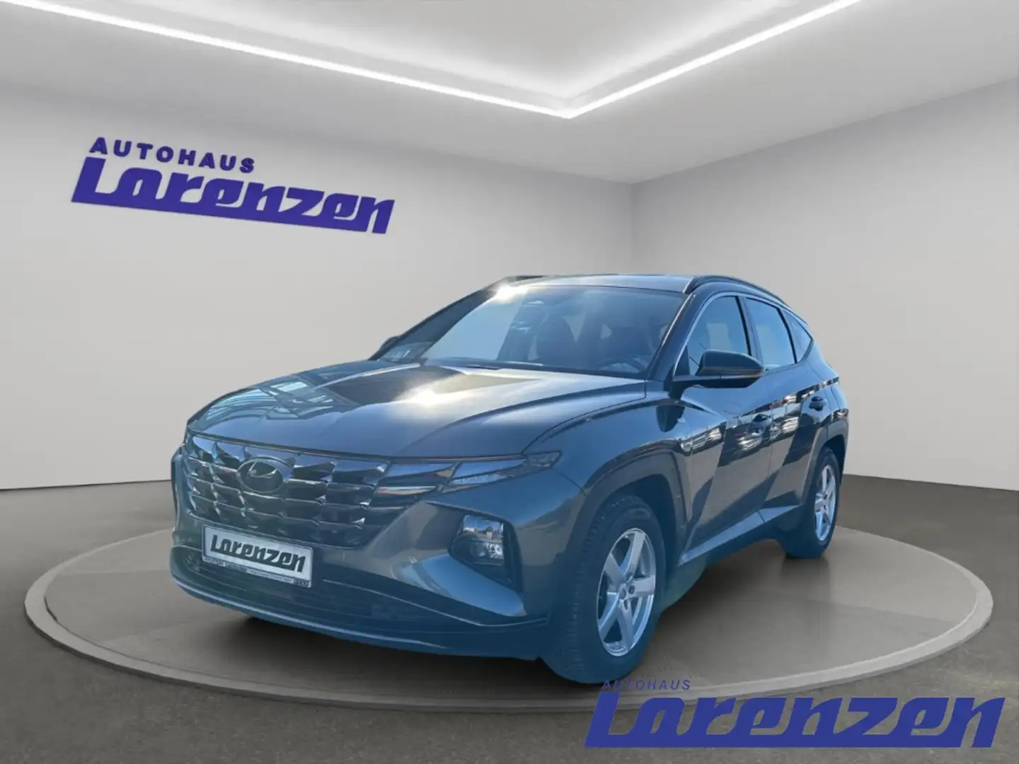 Hyundai TUCSON Select Mild-Hybrid 180 PS (+48V) Navi Digitales Co Grau - 1