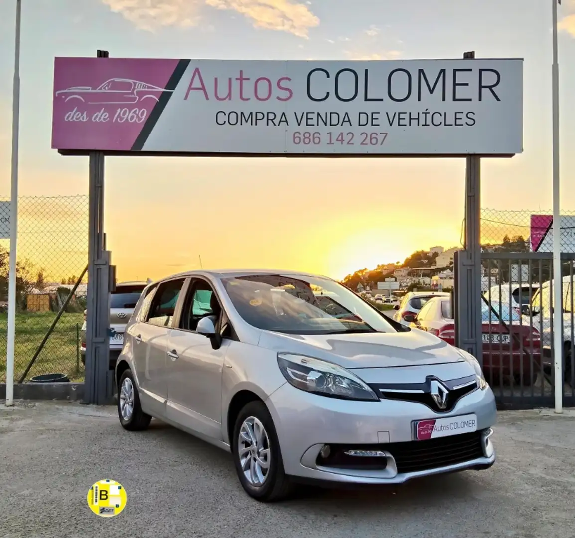 Renault Scenic 1.5dCi Energy Limited 110 Gris - 1