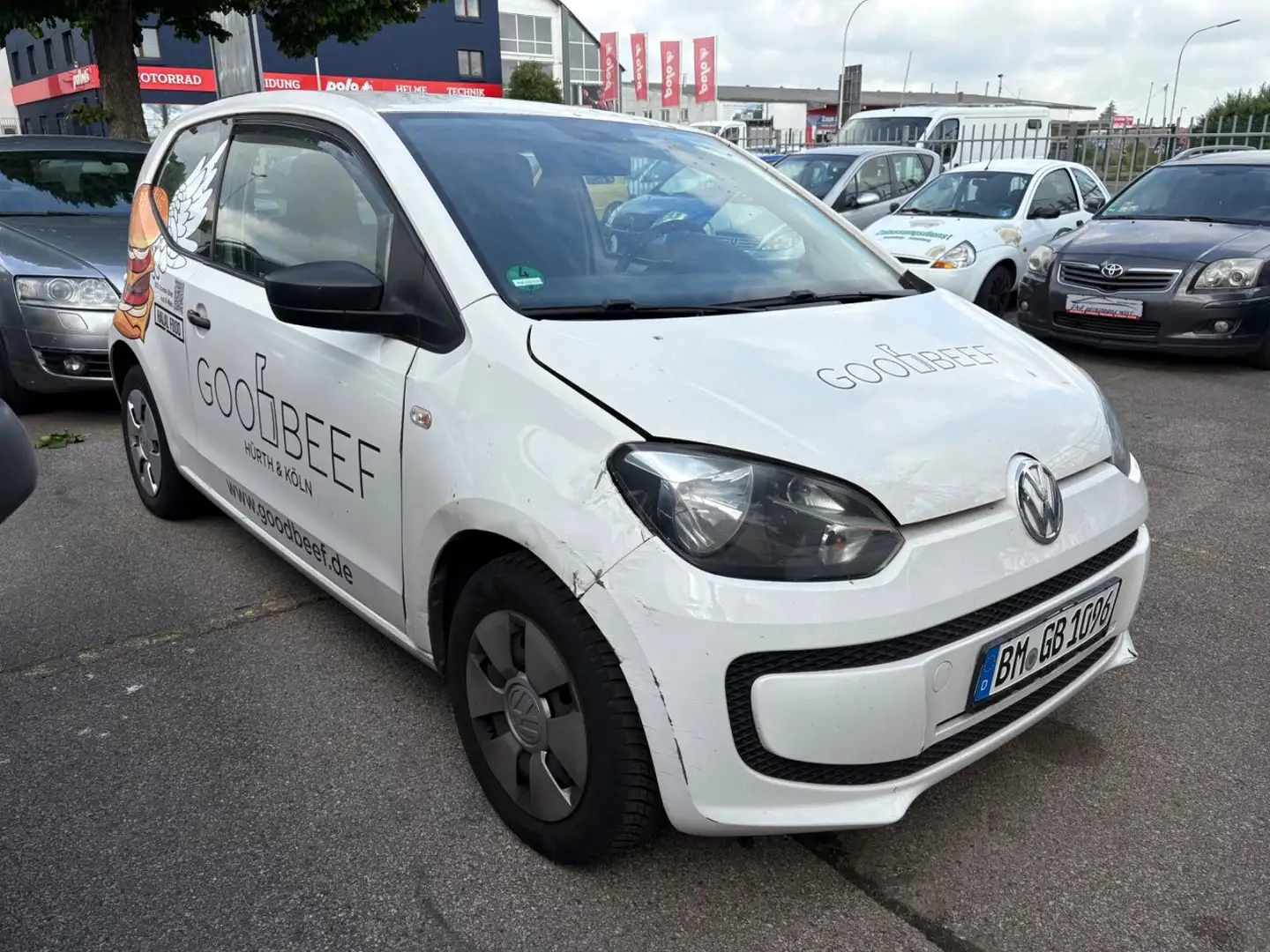 Volkswagen up! *SERVO*MOTOR STARTET NICHT*BEULEN KRATZER* Bianco - 2