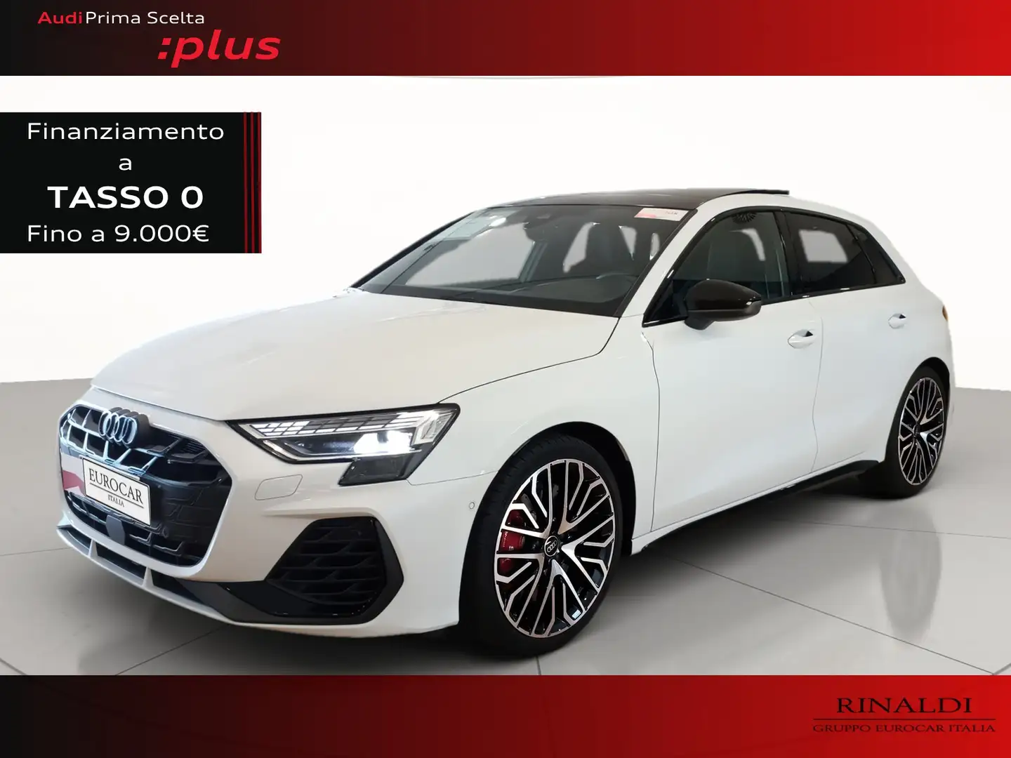 Audi S3 sportback 2.0 tfsi quattro s-tronic Bianco - 1