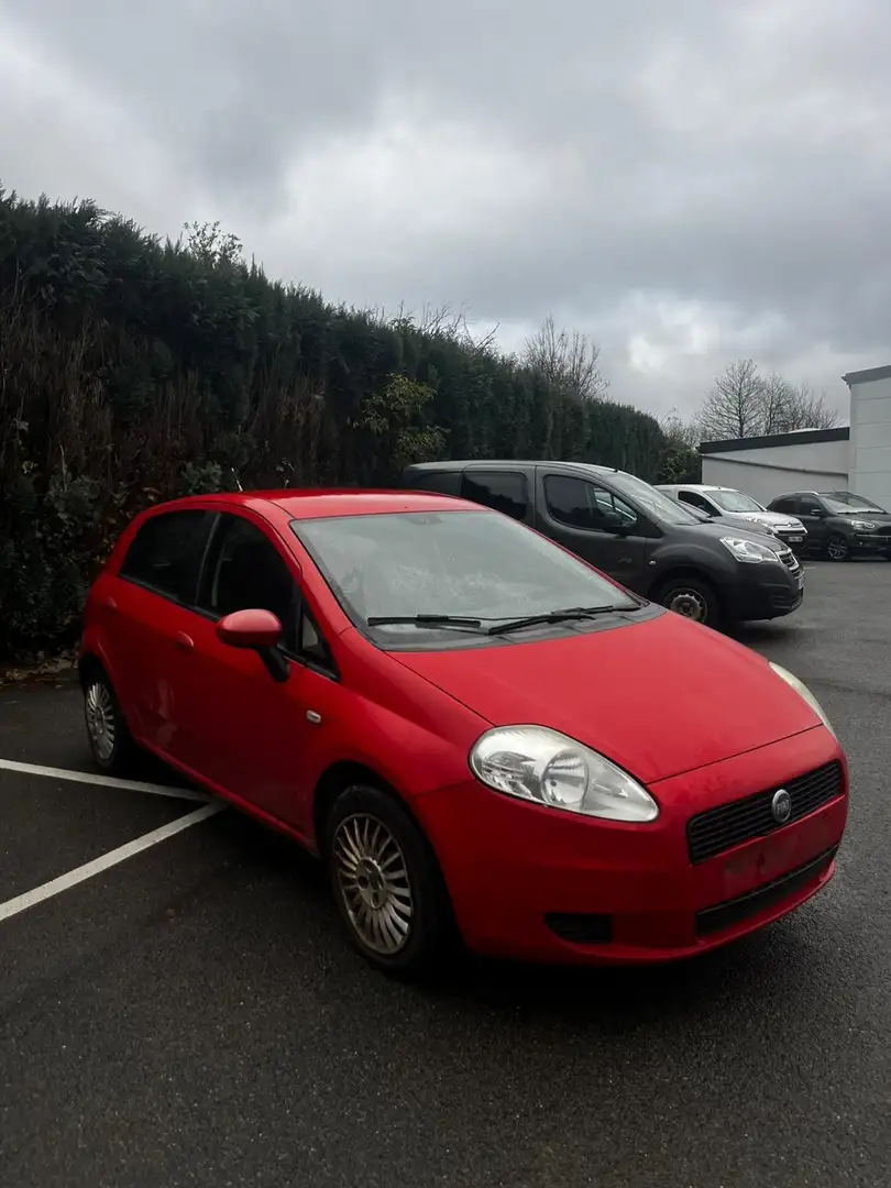 Fiat Grande Punto VENTE SANS CONTROLE TECHNIQUE AIRCO Rood - 2