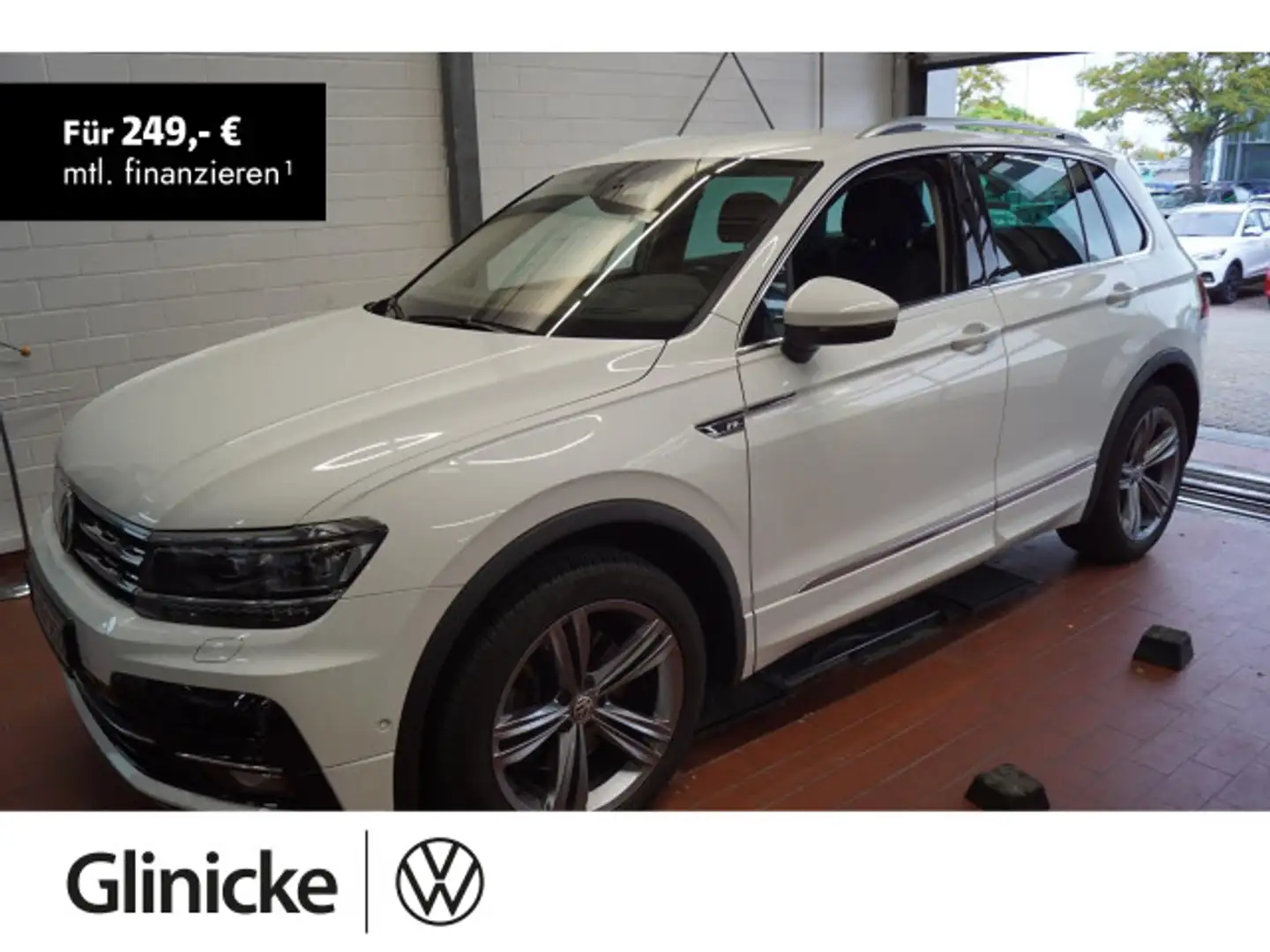 Volkswagen Tiguan 2.0 TSI DSG Tiguan 4Motion AHK Navi R-Lin Weiß - 1