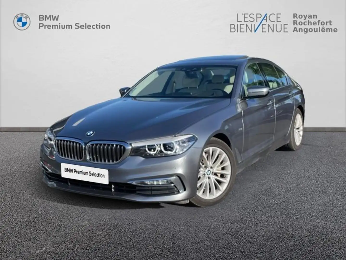 BMW 530 530dA 265ch Luxury Bleu - 1