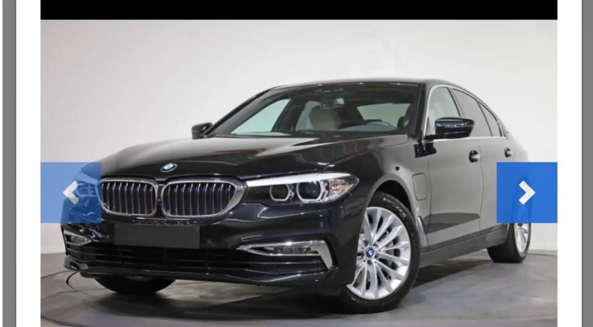 BMW 530 530i Touring Aut. Luxury Line Black - 1