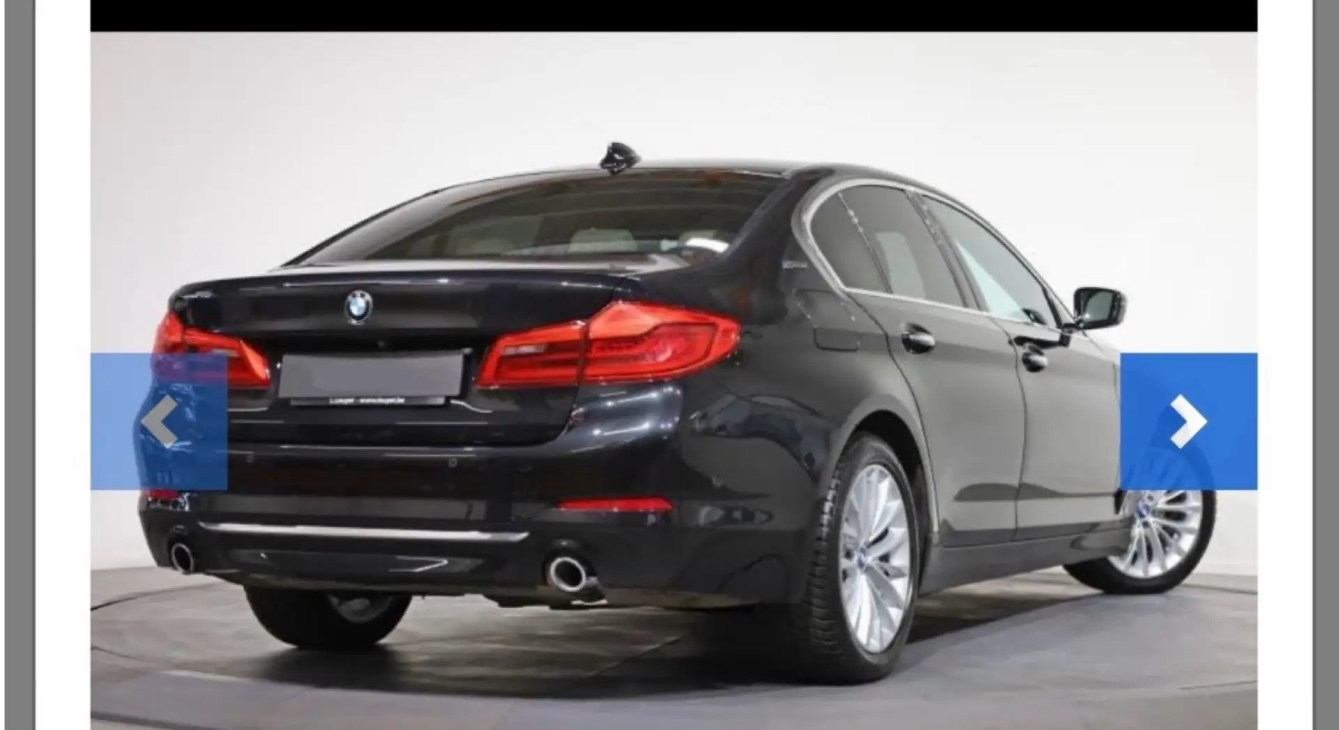 BMW 530 530i Touring Aut. Luxury Line Black - 2