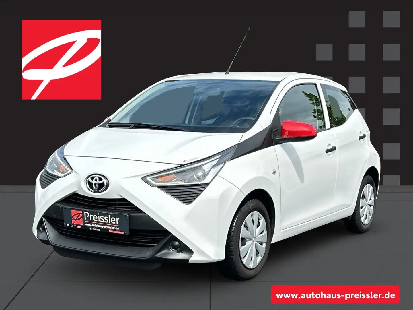 Toyota Aygo 1,0-l-VVT-i x-business Weiß - 1