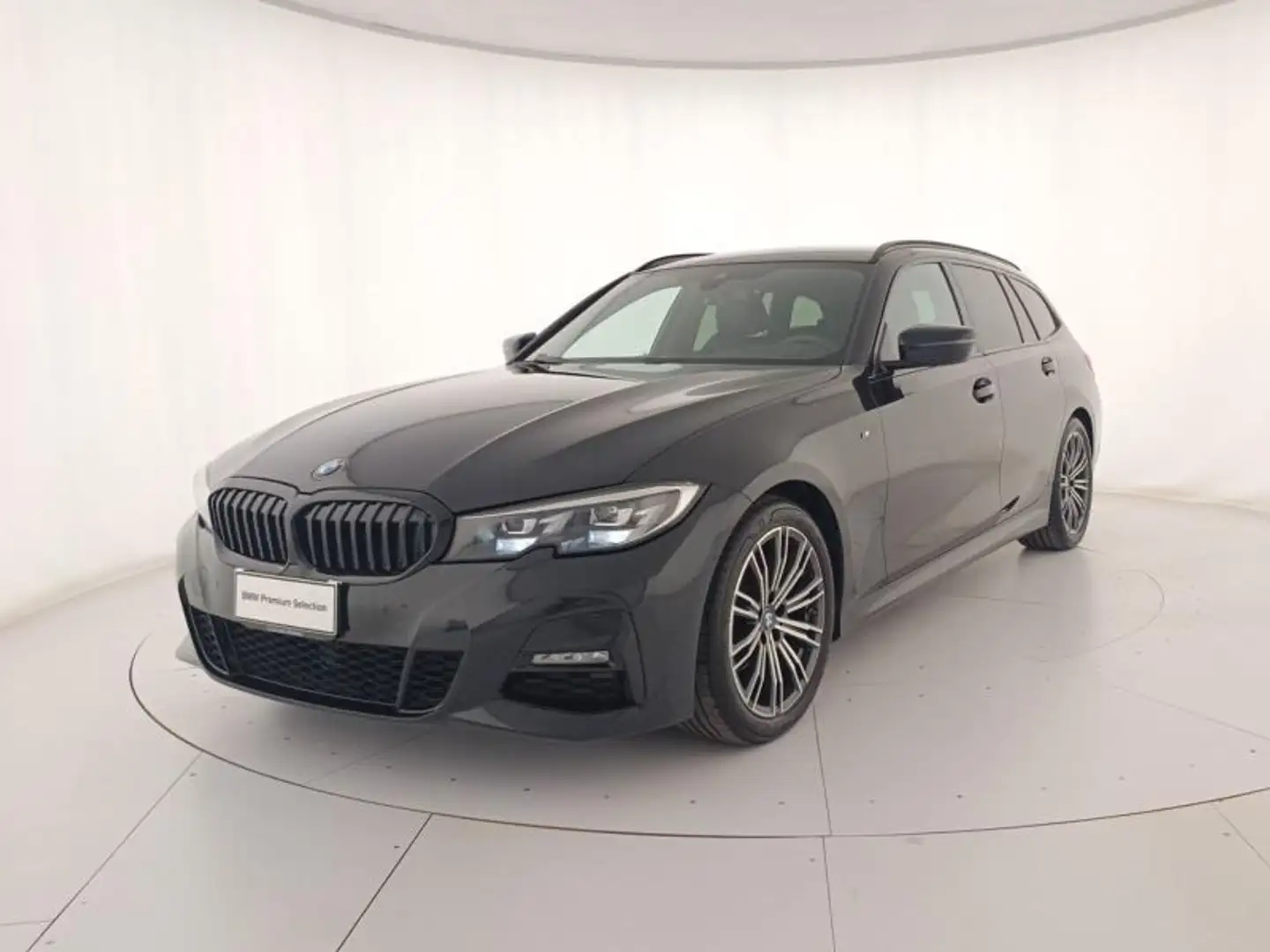 BMW 318 d Touring Msport auto Nero - 1