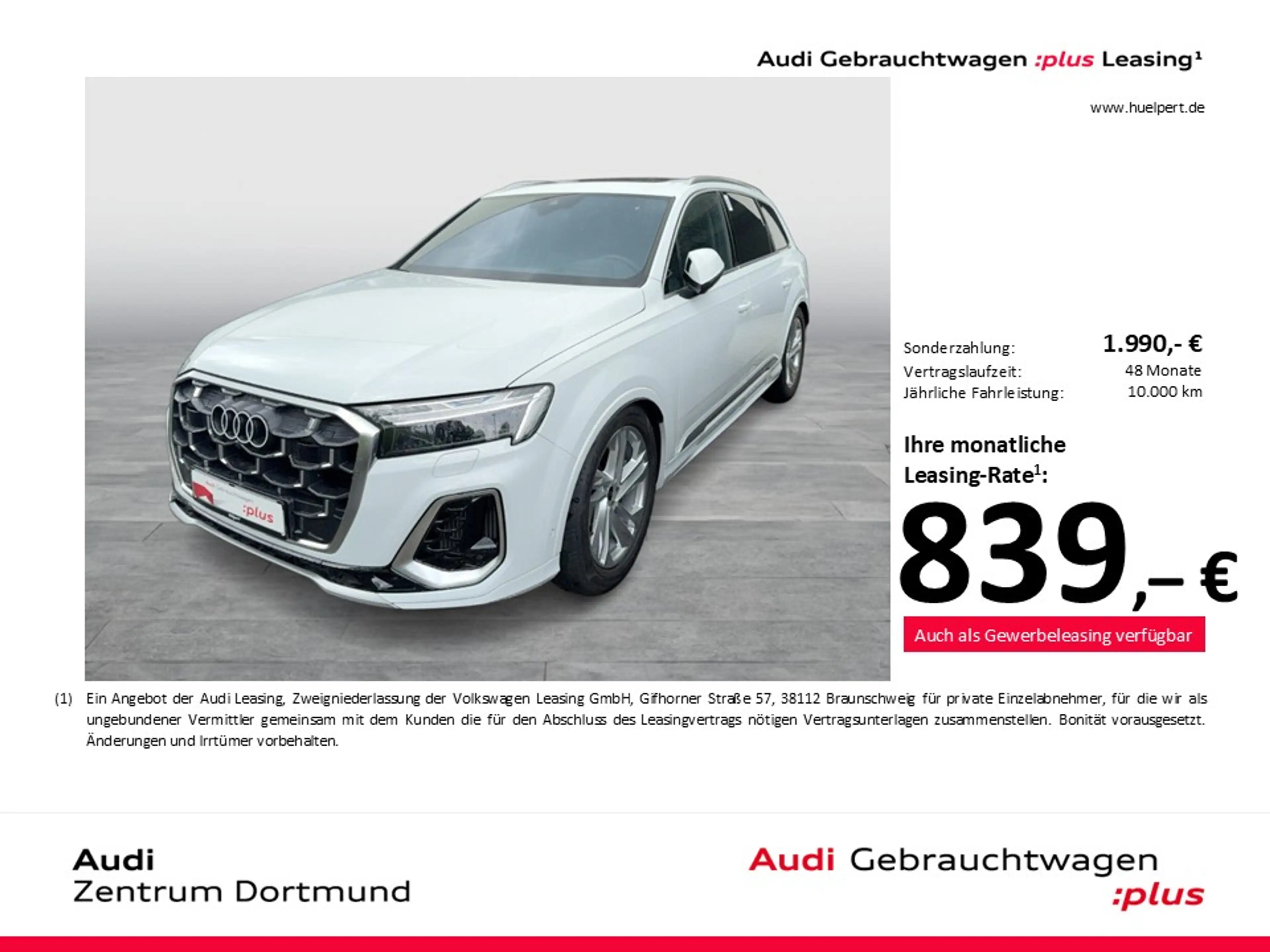 Audi SQ7 quattro PANO B&O AHK 360CAM HDMATRIX HEAD-UP — photo 2