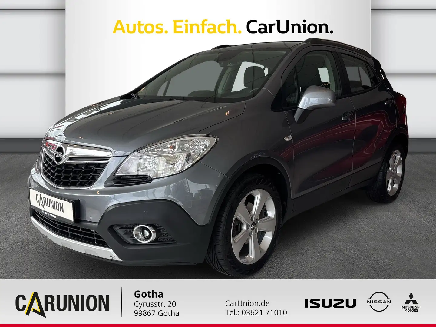Opel Mokka 1,4 Turbo ecoFLEX Start/Stop Edition Grijs - 1