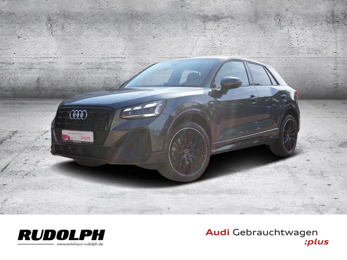 Audi Q2 S line 35 TFSI S-tronic LED Navi AHK PDC AHK Temp Grau - 2