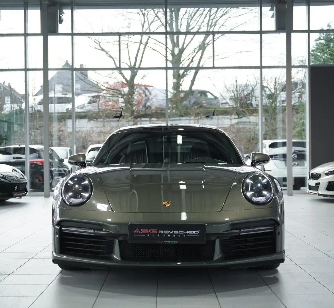 Porsche 911 Turbo S *MwSt. *Approved *2.H *21 *S-Abgas* Gris - 2