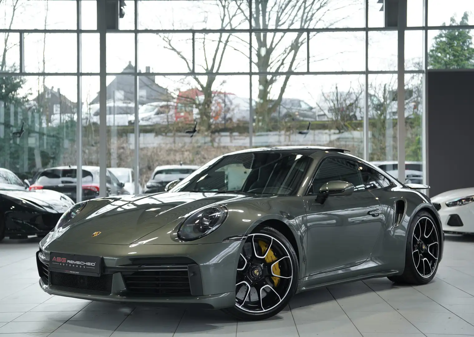 Porsche 911 Turbo S *MwSt. *Approved *2.H *21 *S-Abgas* Gris - 1