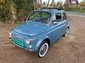 Fiat 500 Lusso oldtimer Bleu - thumbnail 1