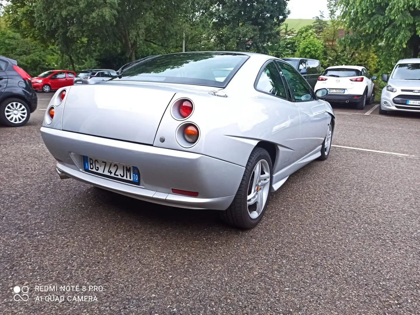 Fiat Coupe 2.0 20v turbo Plus 1° propietario Pininfarina srebrna - 2