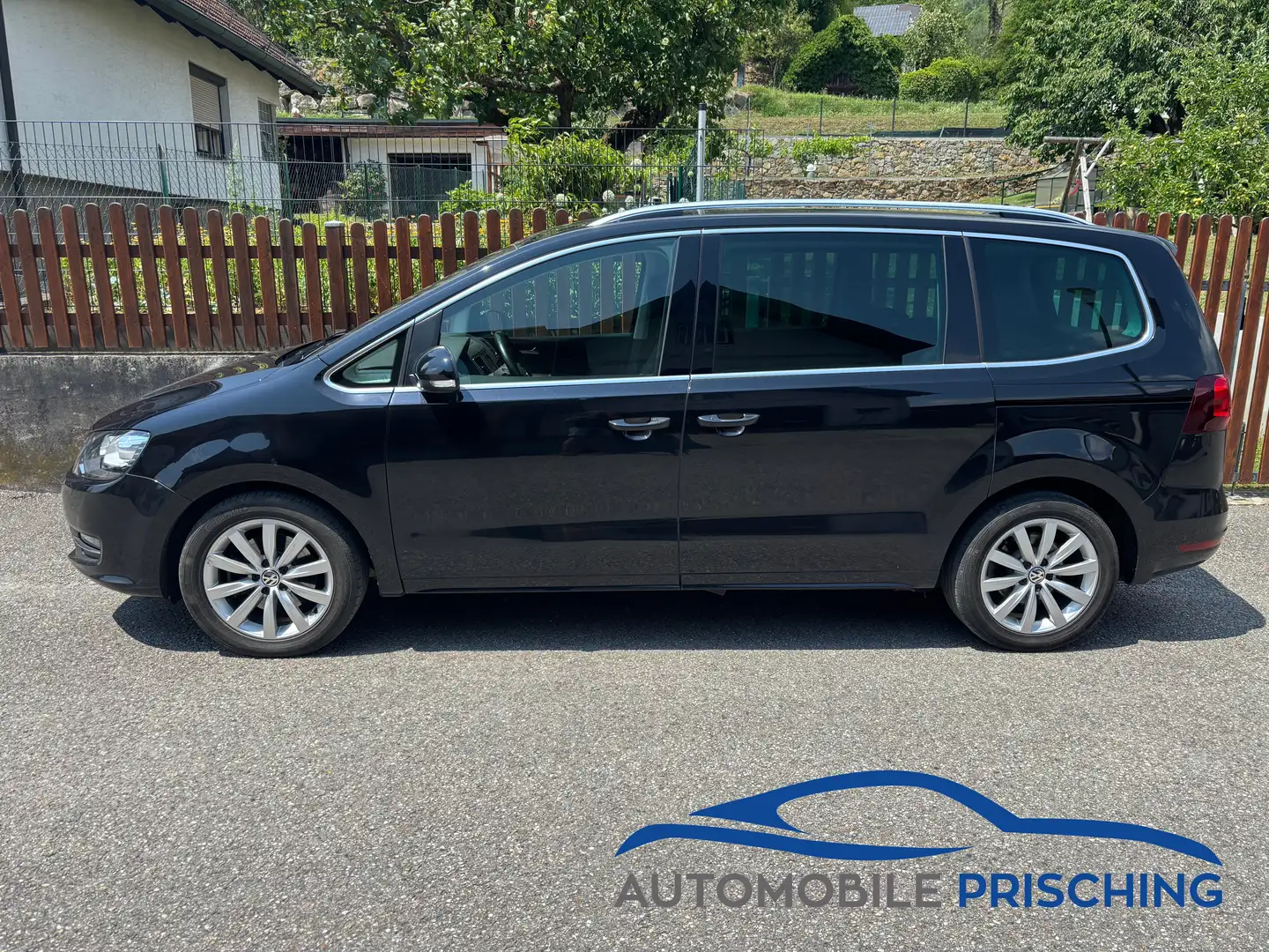 Volkswagen Sharan Highline 4Motion*Navi*ACC*7 Sitze*Leder/Alcantara Schwarz - 2
