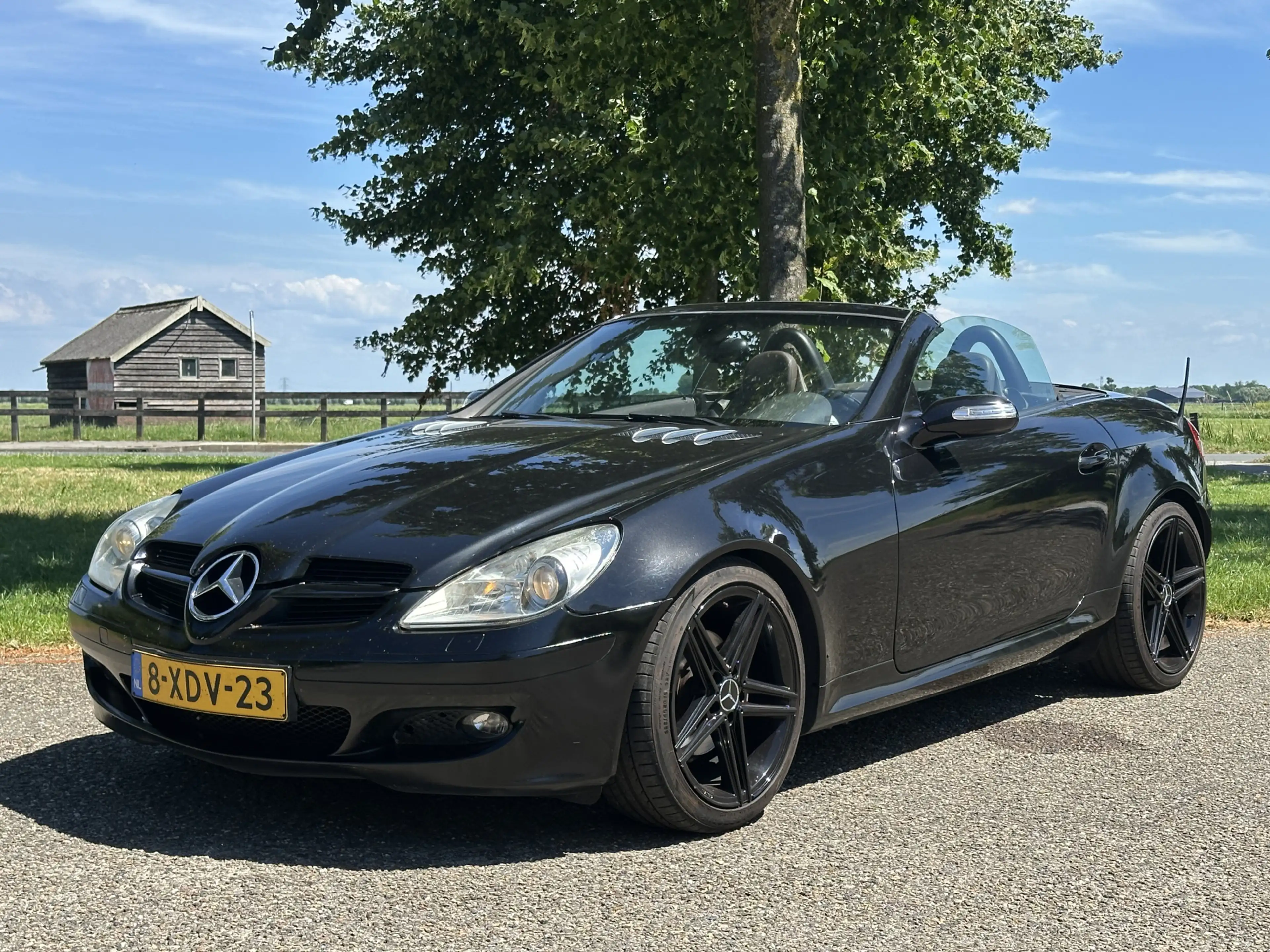 Mercedes-Benz SLK 200 K. Rijdt perfect * Stoere auto * Leer