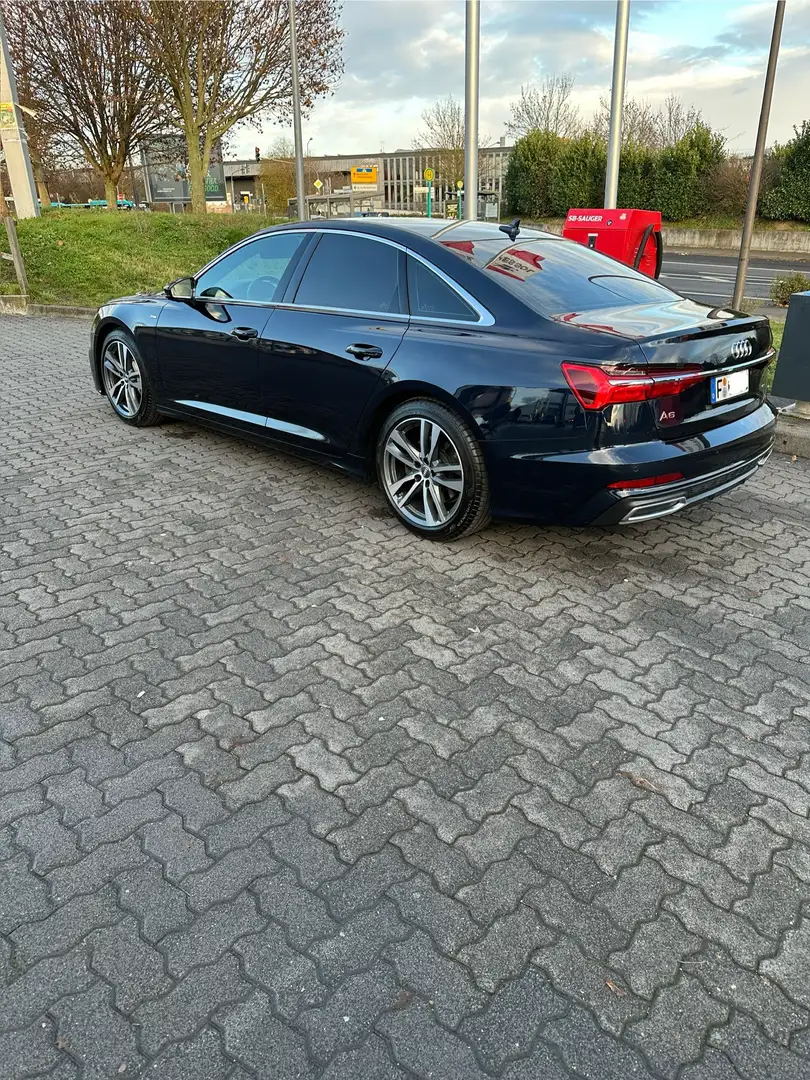 Audi A6 45 TDI quattro S-Sline Blau - 2