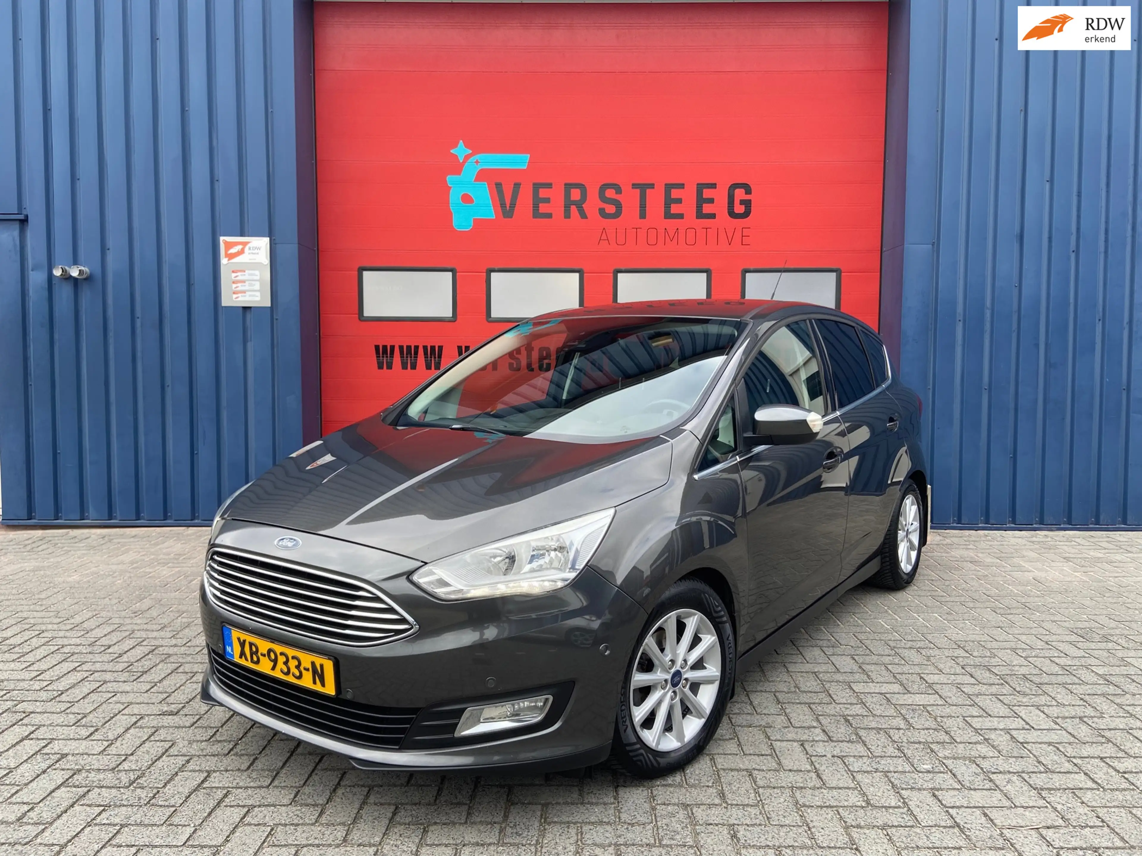 Ford C-Max 1.0 Titanium |Trekhaak|stuur/stoelverw|PDC|Park-as