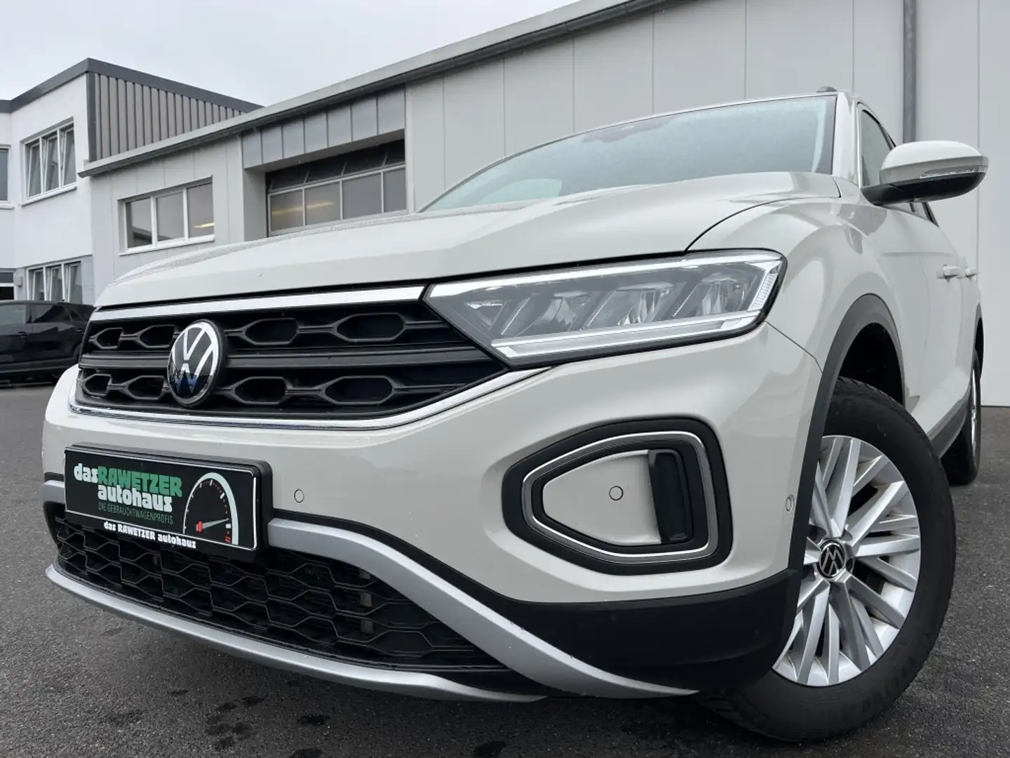 Volkswagen T-Roc 1.5 TSI DSG Life 154€ m. 20% Anzahlung AHK Digit Grau - 1