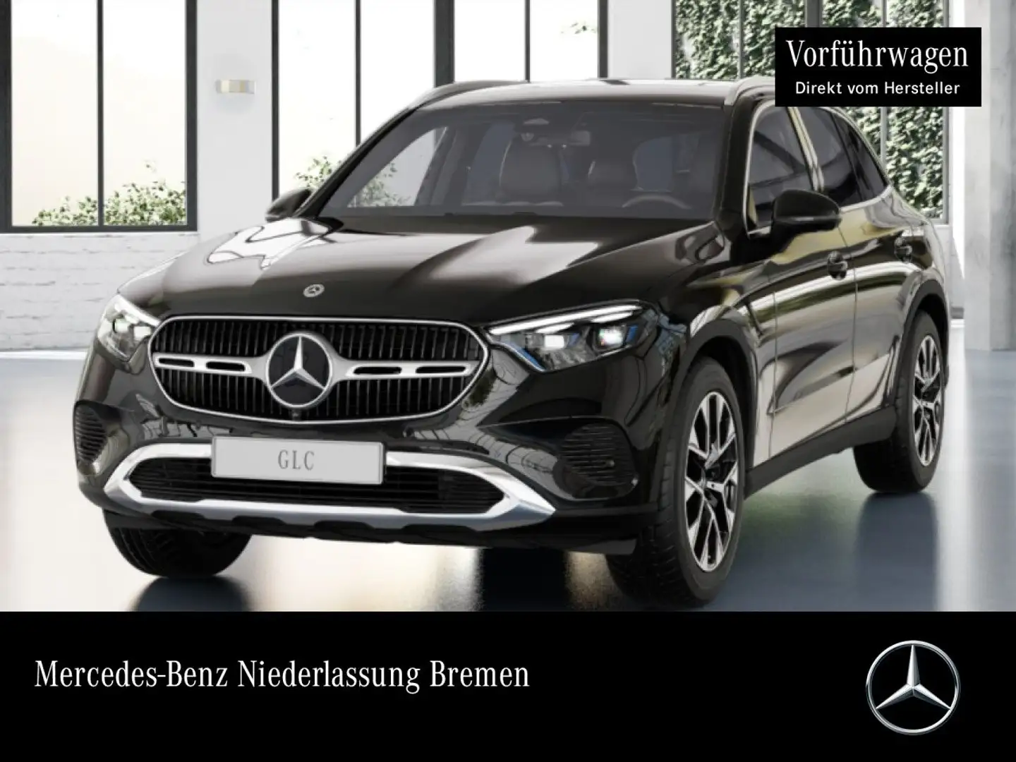 Mercedes-Benz GLC 200 d 4M AVANTG+360+AHK+TOTW+KEYLESS+9G Noir - 1
