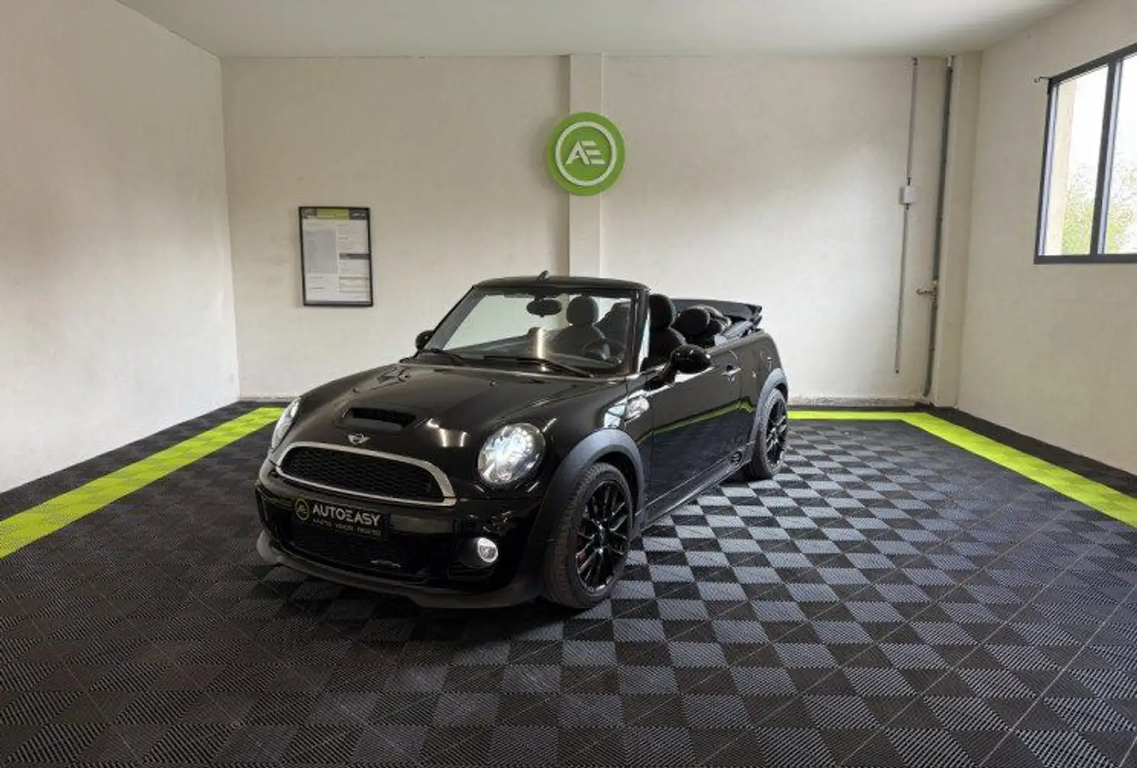 MINI Cooper Cabrio CABRIOLET II (R57) John Cooper Works 211cv Negro - 1