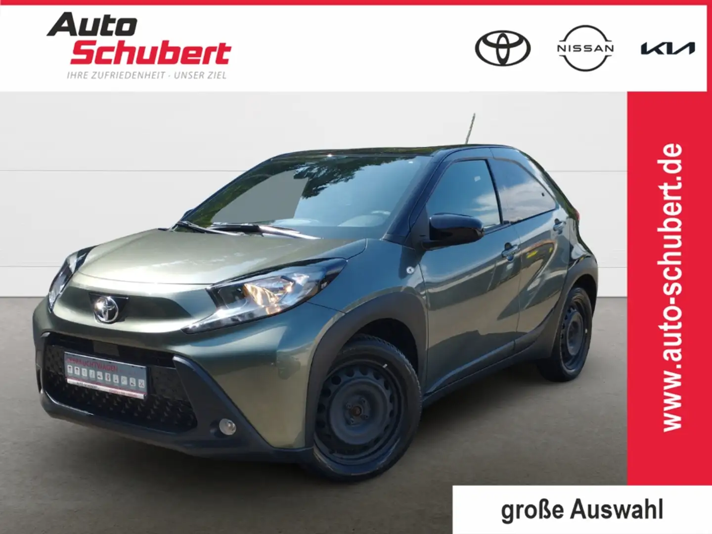 Toyota Aygo X Pulse 1.0 VVT-i EU6d 5-TÜRER, Apple CarPlay Androi Grün - 1