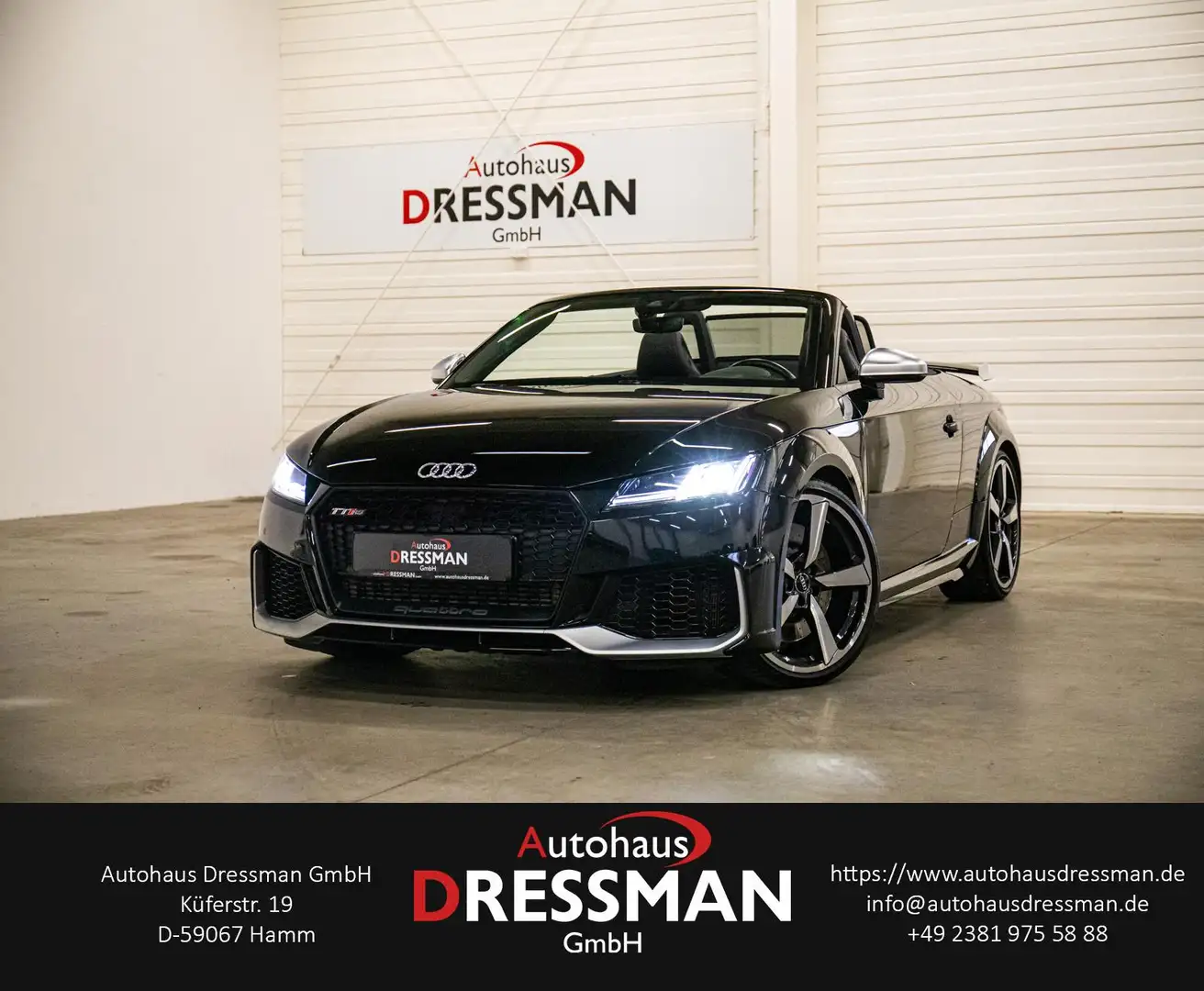 Audi TT RS 2.5 TFSI MATRIX B&O KAMERA CARBON NAPPA Noir - 1