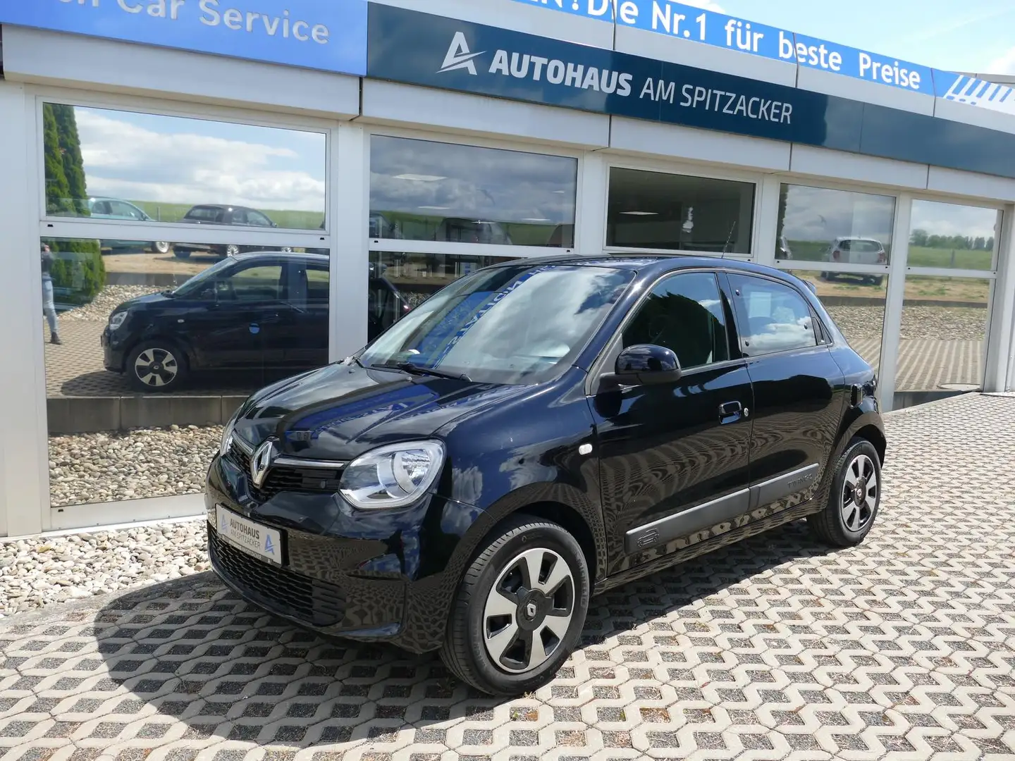 Renault Twingo 1.0 SCe Limited KLIMA SHZ 1.HAND Zwart - 2