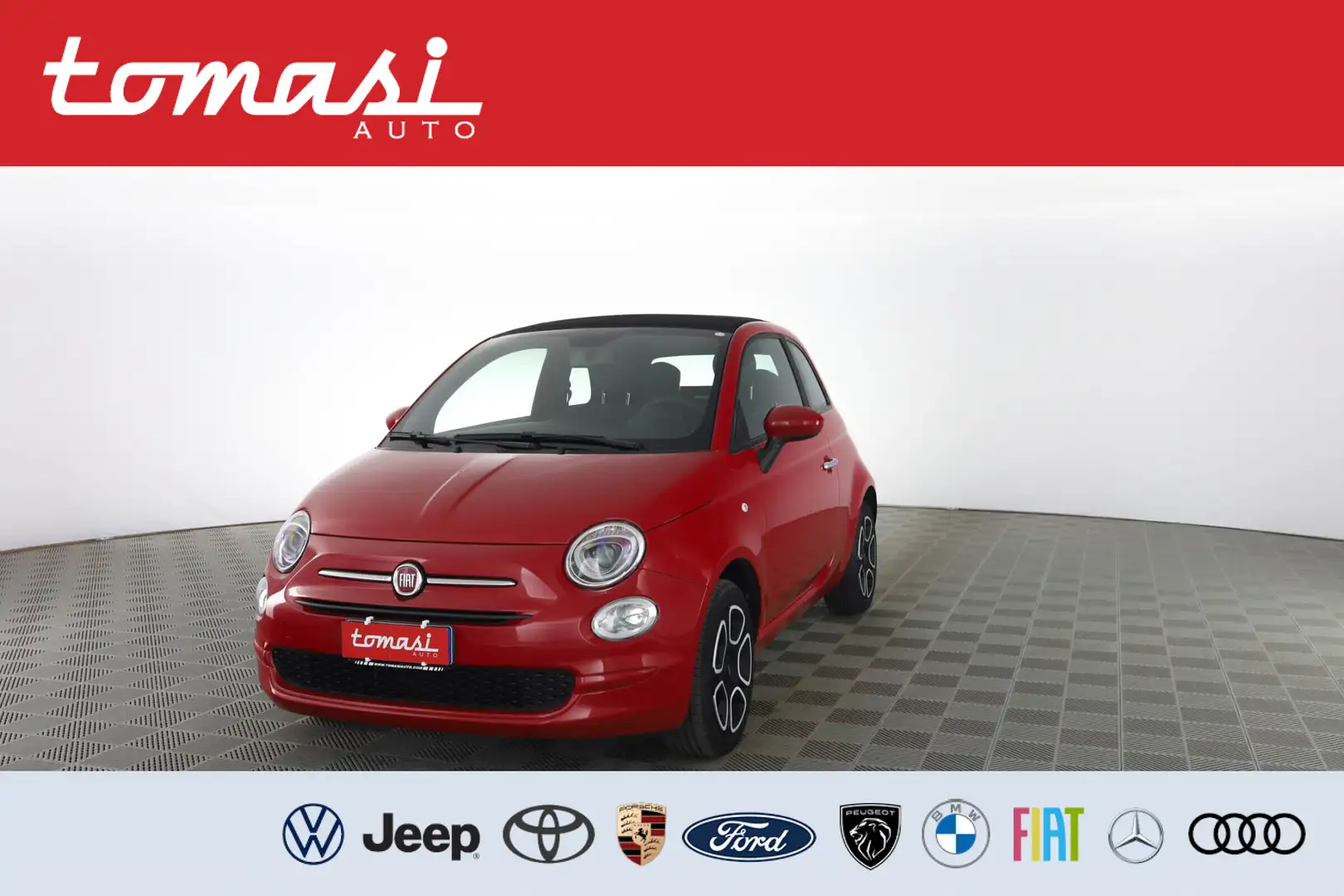 Fiat 500 1.0 Hybrid Club Rosso - 1