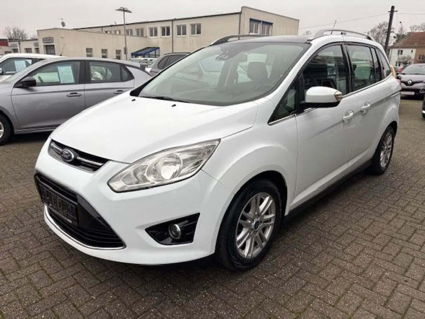 Ford Grand C-Max Titanium/Sitzheizung/Navi/7-Sitze Weiß - 1