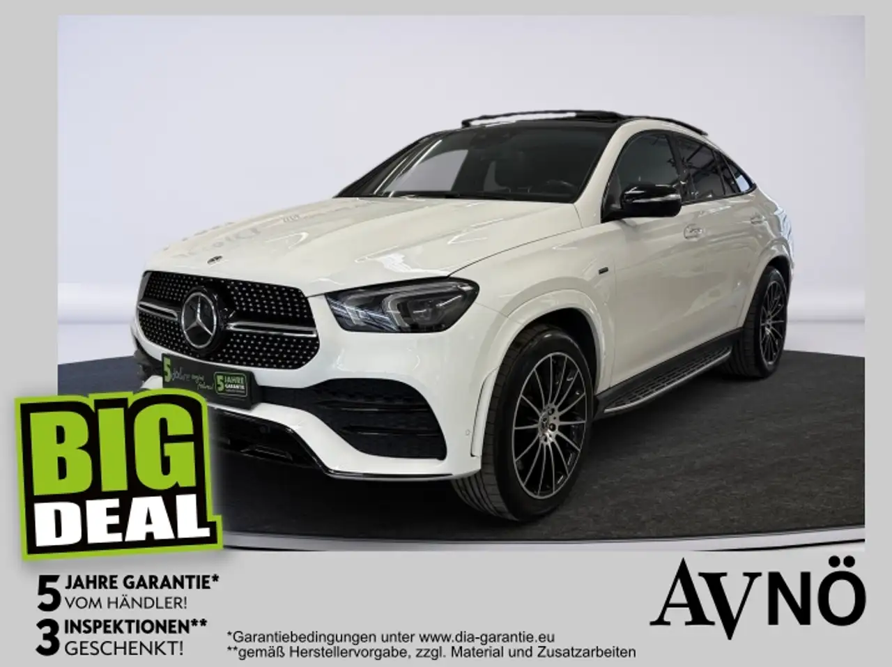 Mercedes-Benz GLE 350 e 4M COUPE AMG LINE AIRMATIC PANO SD AHK