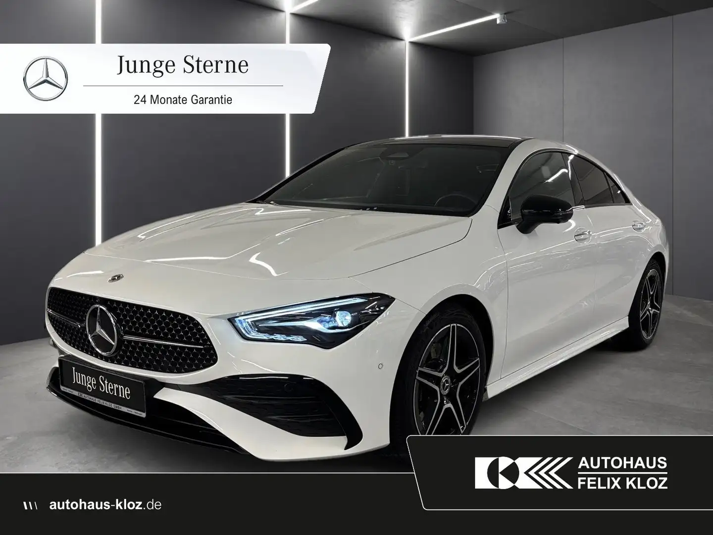 Mercedes-Benz CLA 200 AMG Prem *Pano*STDHZG*Distro*360°*Night* Weiß - 1