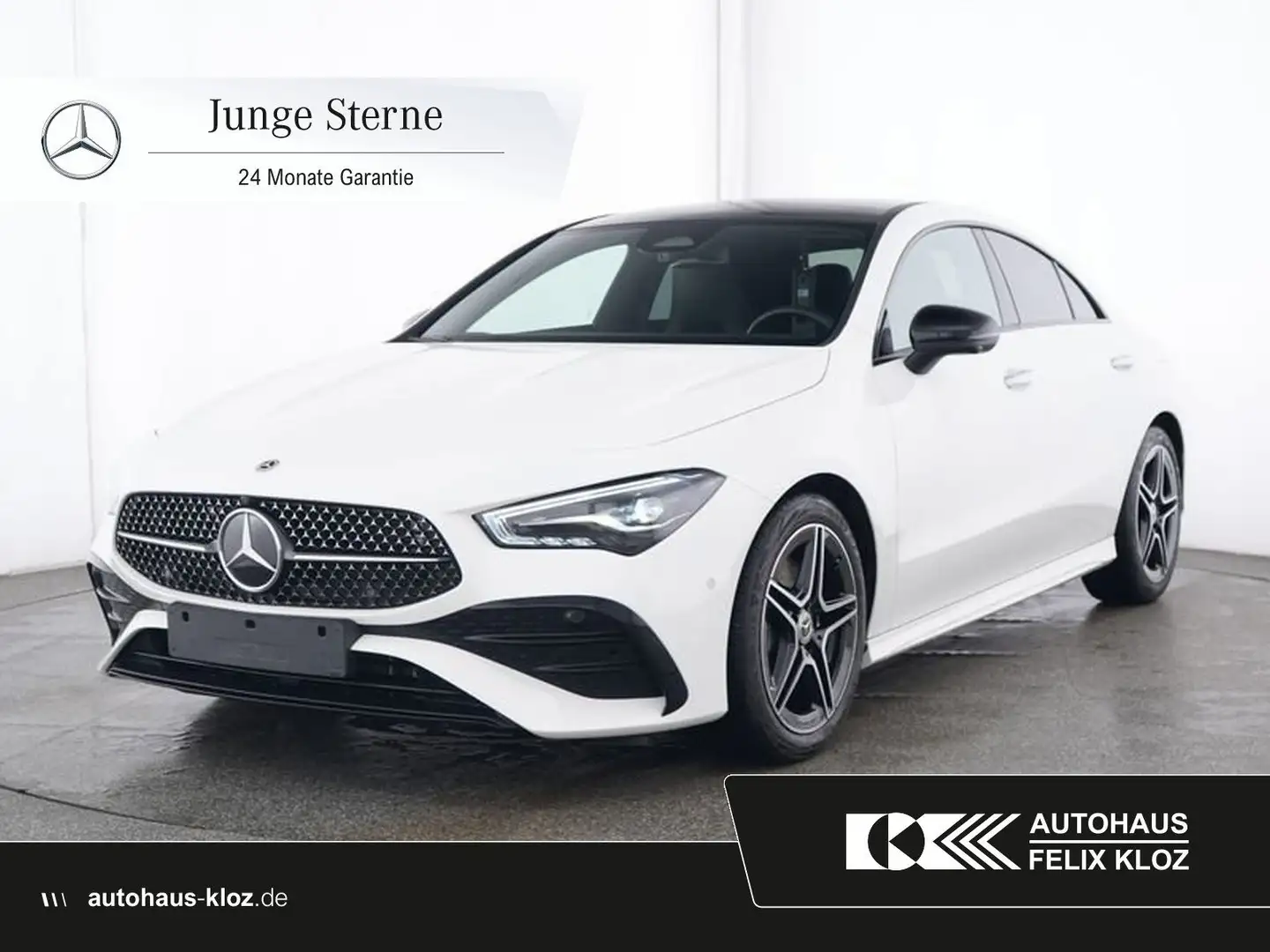Mercedes-Benz CLA 200 AMG Prem *Pano*STDHZG*Distro*360°*Night* Weiß - 1