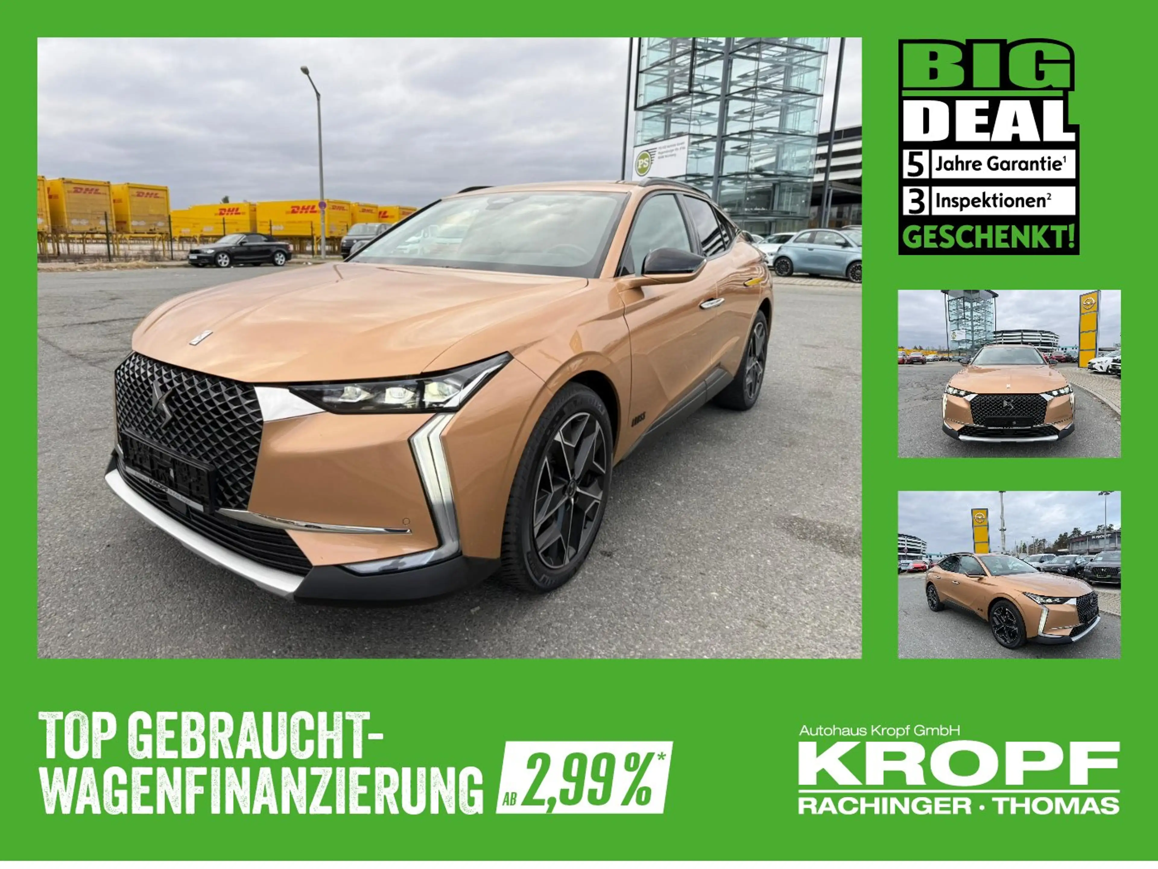 DS Automobiles DS 4 1.5 BlueHDi 130 S&S Cross Rivoli SHZ+Kam.