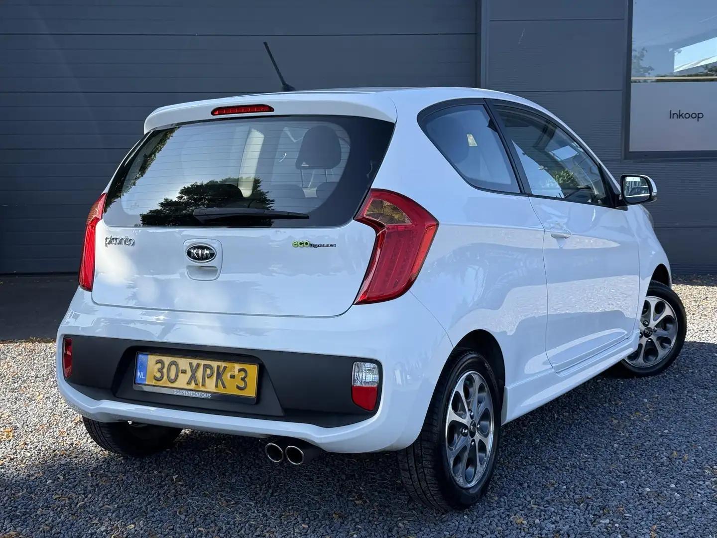 Kia Picanto 1.2 CVVT ISG Plus Pack 1e Eigenaar,Airco,Lm velgen Wit - 2