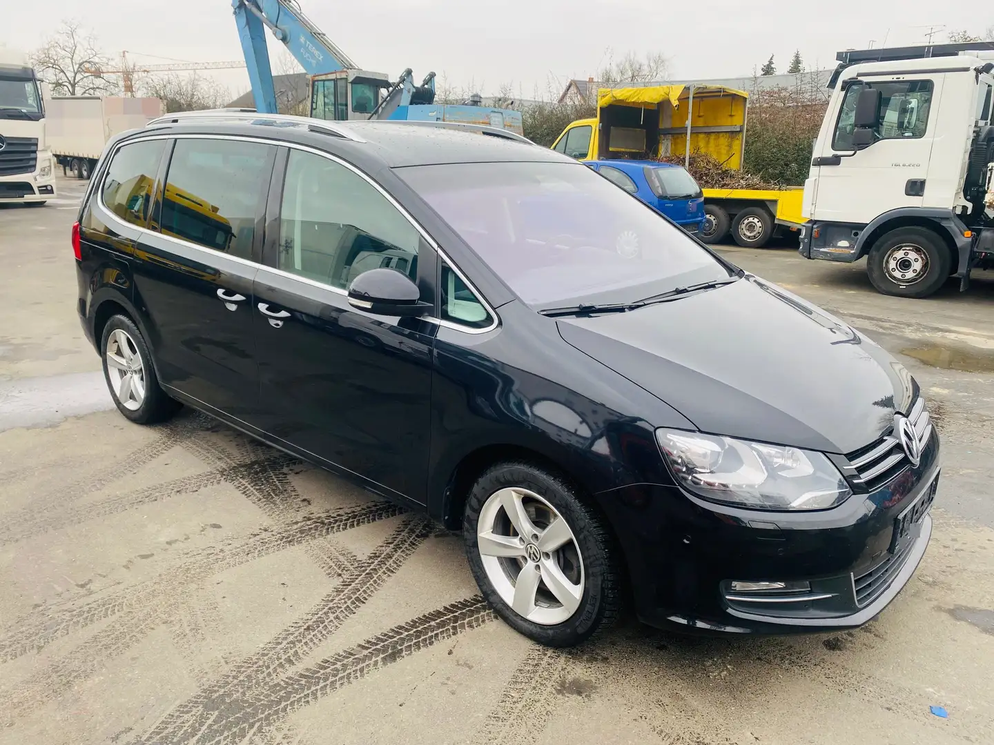 Volkswagen Sharan Sharan Highline BMT 2.0 BlueMotion *7Sitzer/PDC Nero - 2