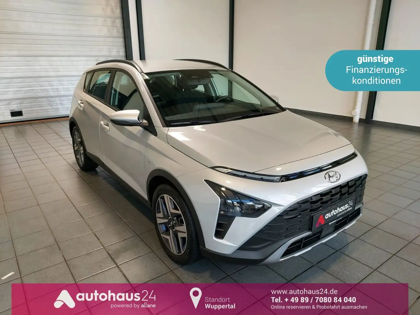 Hyundai BAYON Bayon 1.0 T-GDI Intro Ed. Mild-Hybrid Silber - 1