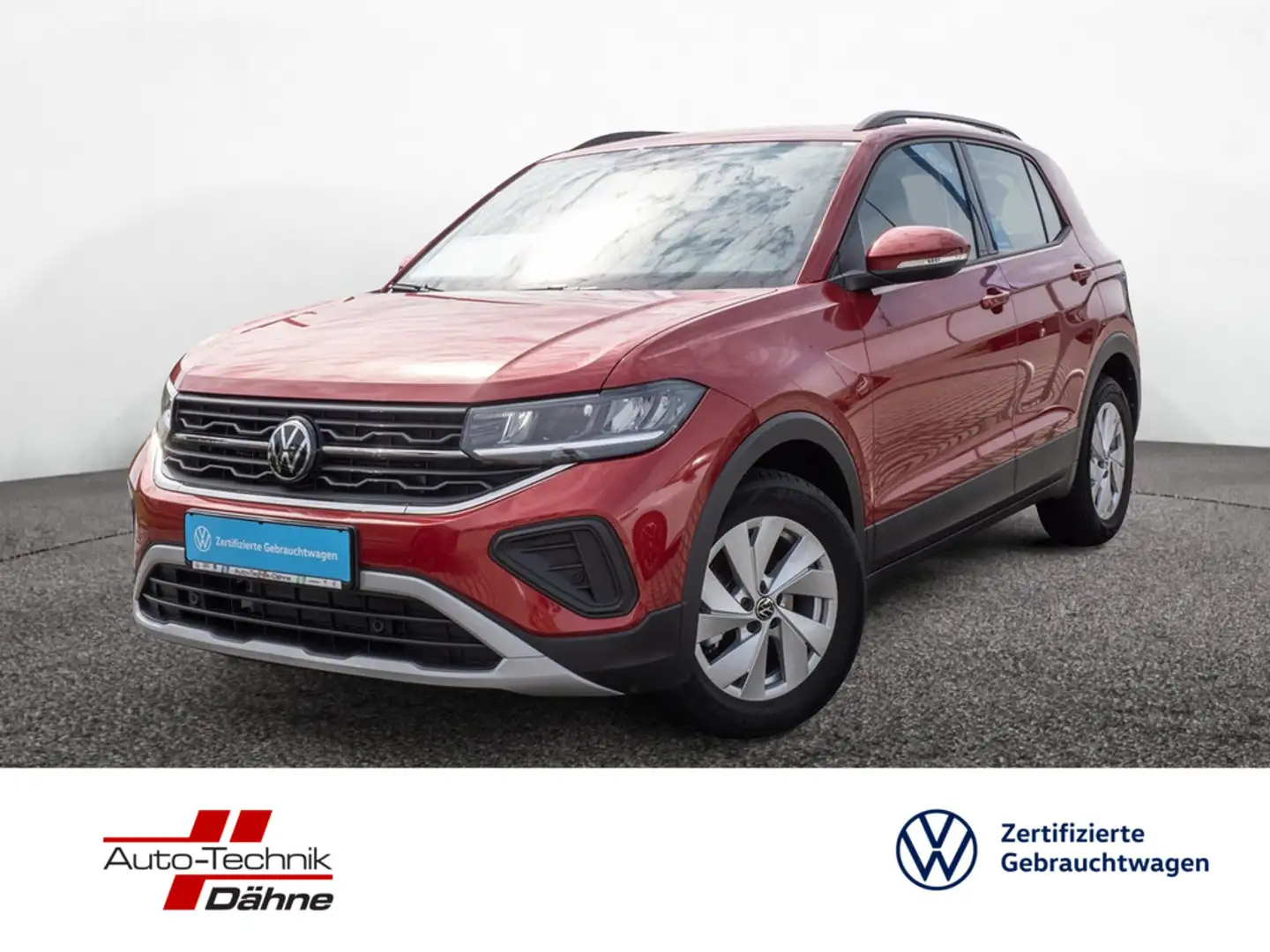 Volkswagen T-Cross 1.0 TSI Life DSG SHZ KAMERA ACC LED Rosso - 1