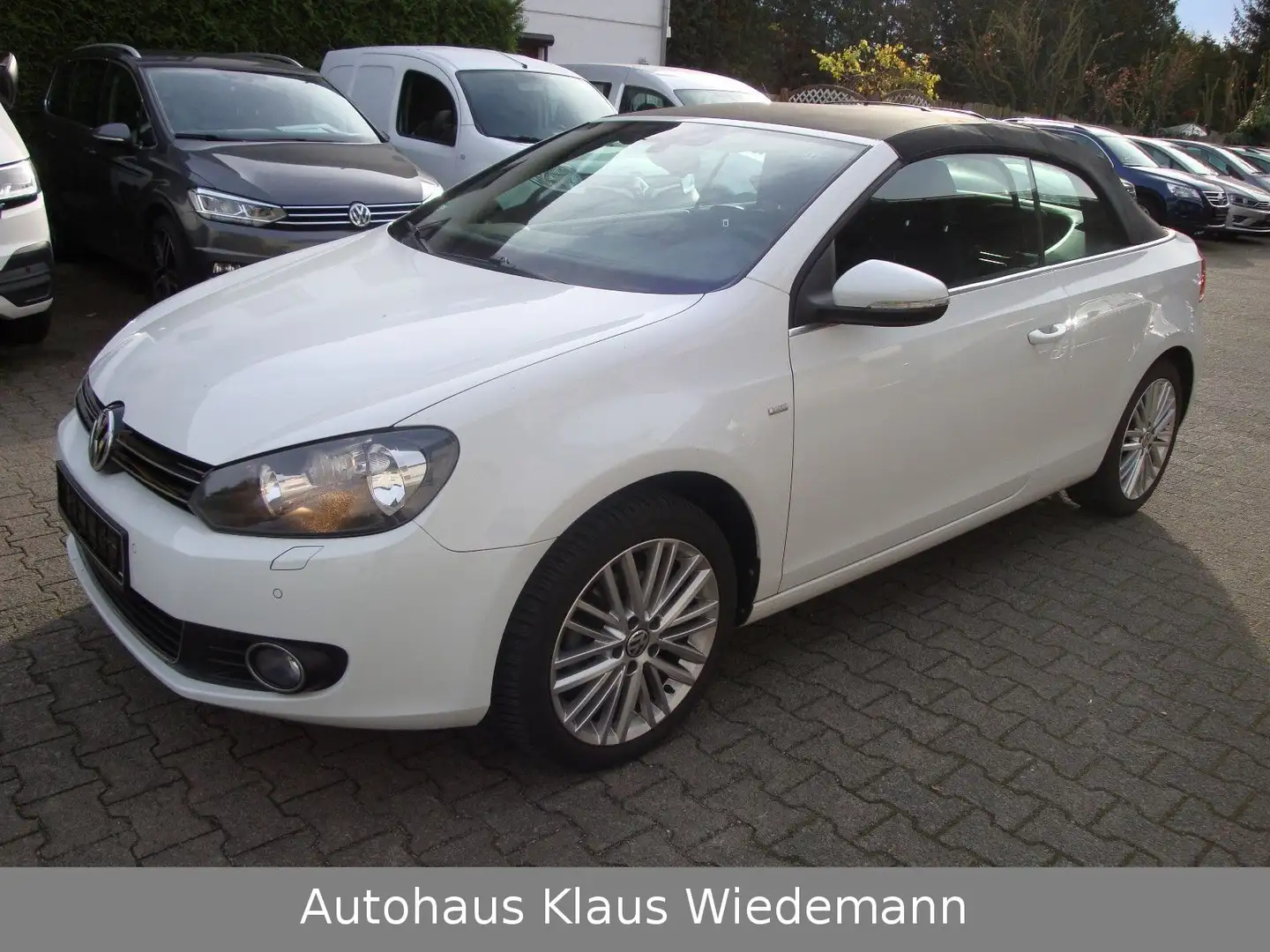 Volkswagen Golf 1.4 TSI "Cup" Cabriolet - 3.Hd./56 TKM Blanco - 1