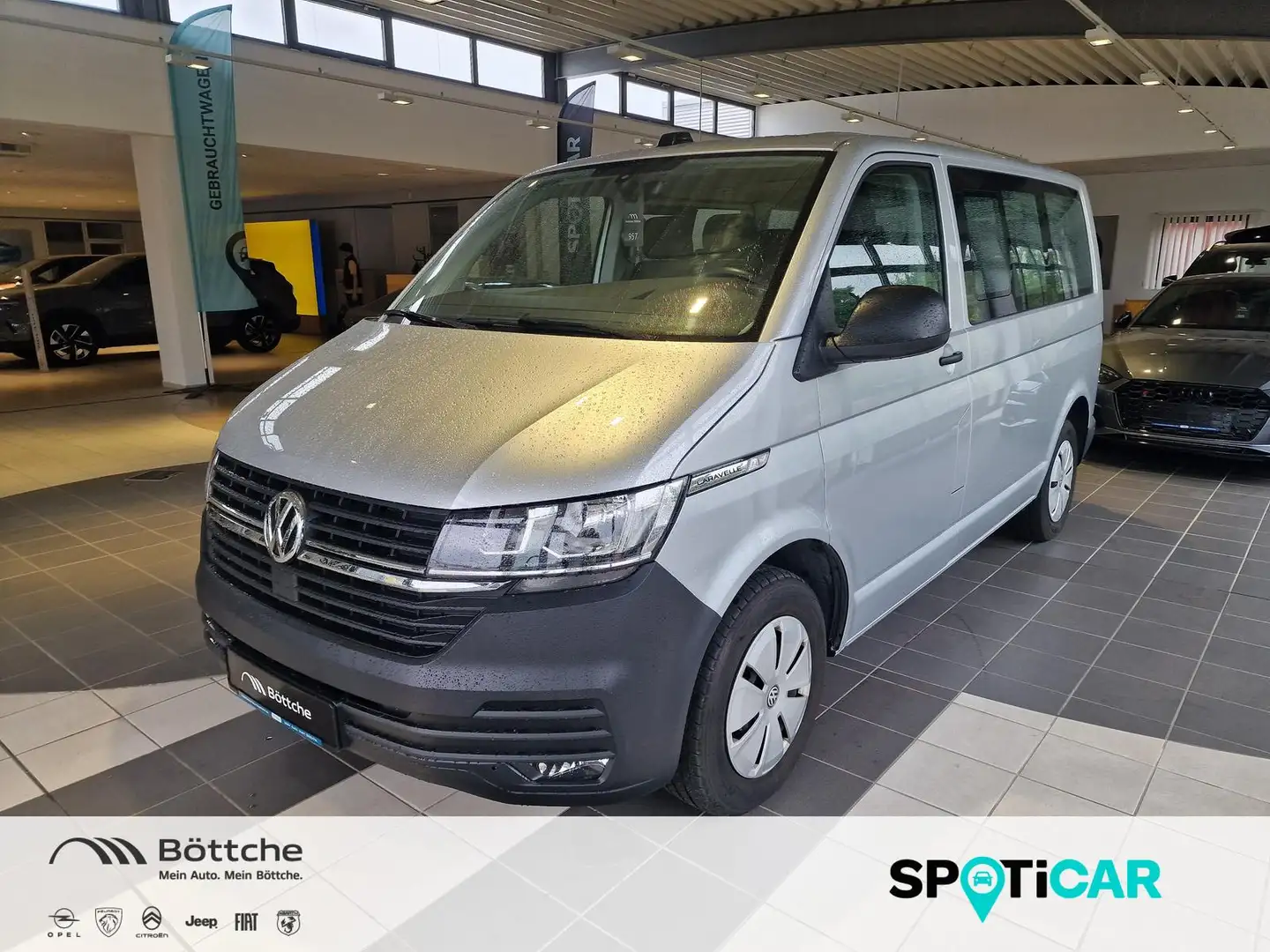 Volkswagen T6.1 Transporter Caravelle 2.0 TDI Automatik DAB Argintiu - 1