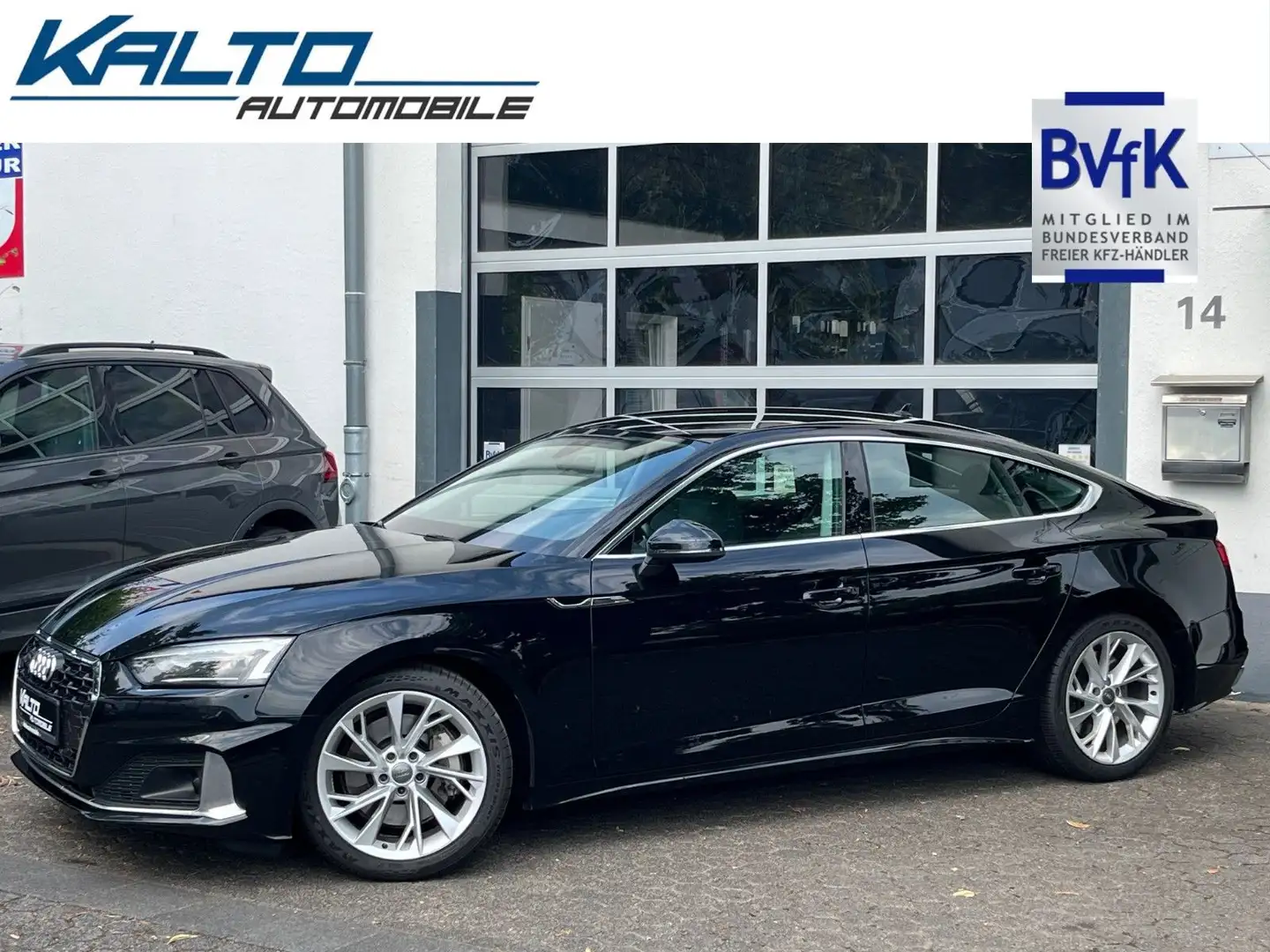 Audi A5 45 TDI Sportback Tiptronic Quattro Leder,LED Schwarz - 2