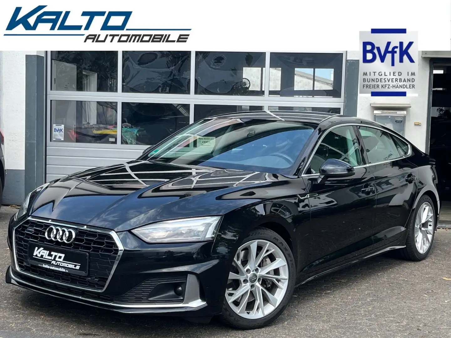 Audi A5 45 TDI Sportback Tiptronic Quattro Leder,LED Schwarz - 1