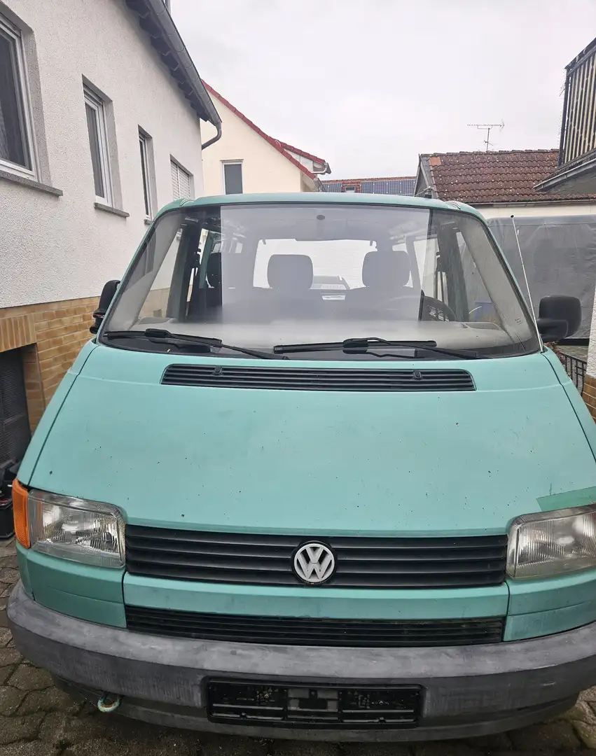 Volkswagen T4 Transporter 2,4 D / LKW Zulassung Grün - 1