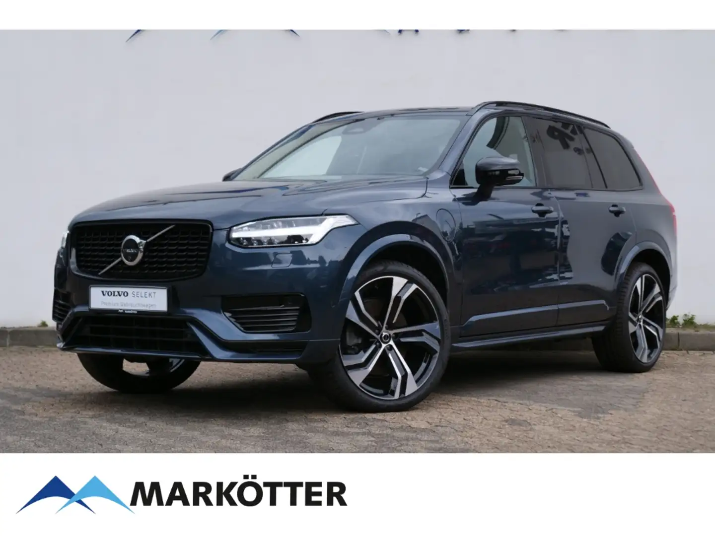 Volvo XC90 T8 AWD Recharge Ultra Dark 7-Sitzer PANO/ Kék - 1