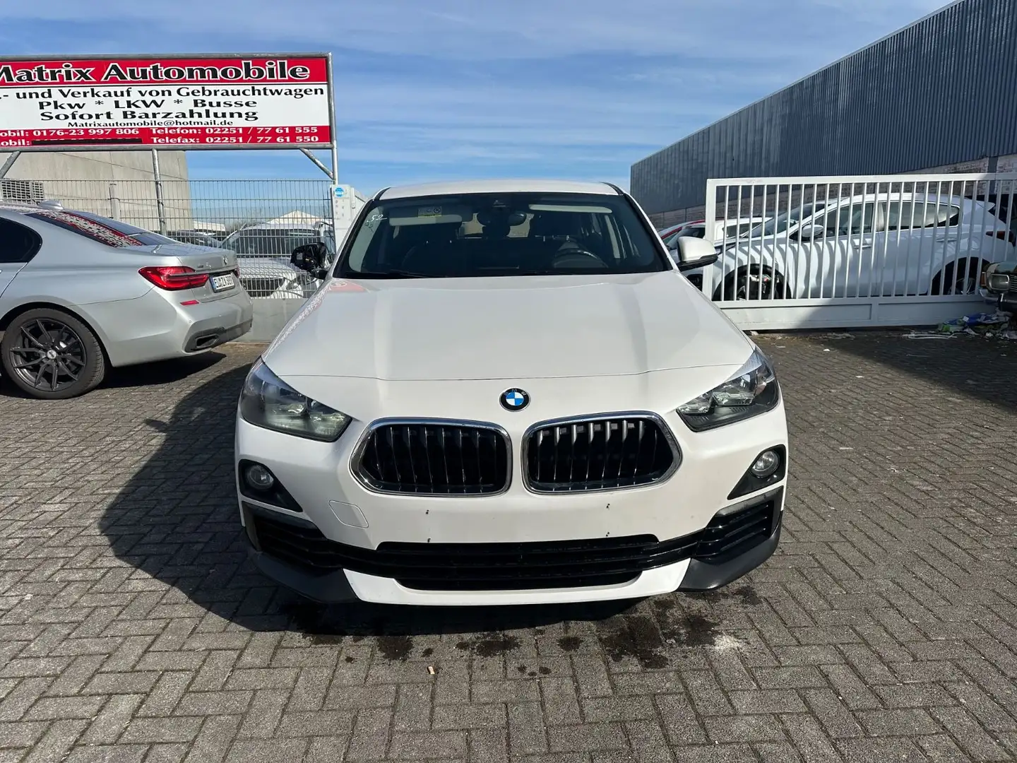 BMW X2 Baureihe X2 sDrive 18 d,Navi,Klima ,Euro6 Weiß - 2