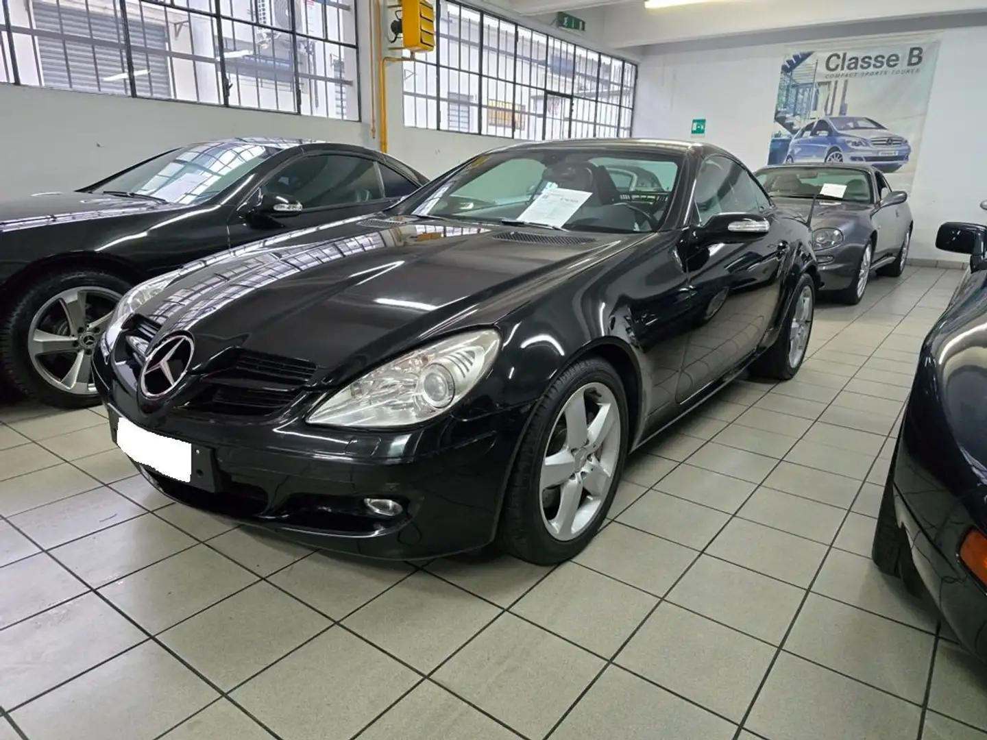 Mercedes-Benz SLK 350 V6 BOOK/BI-XENON/NAVI/AIRSCARF Schwarz - 1