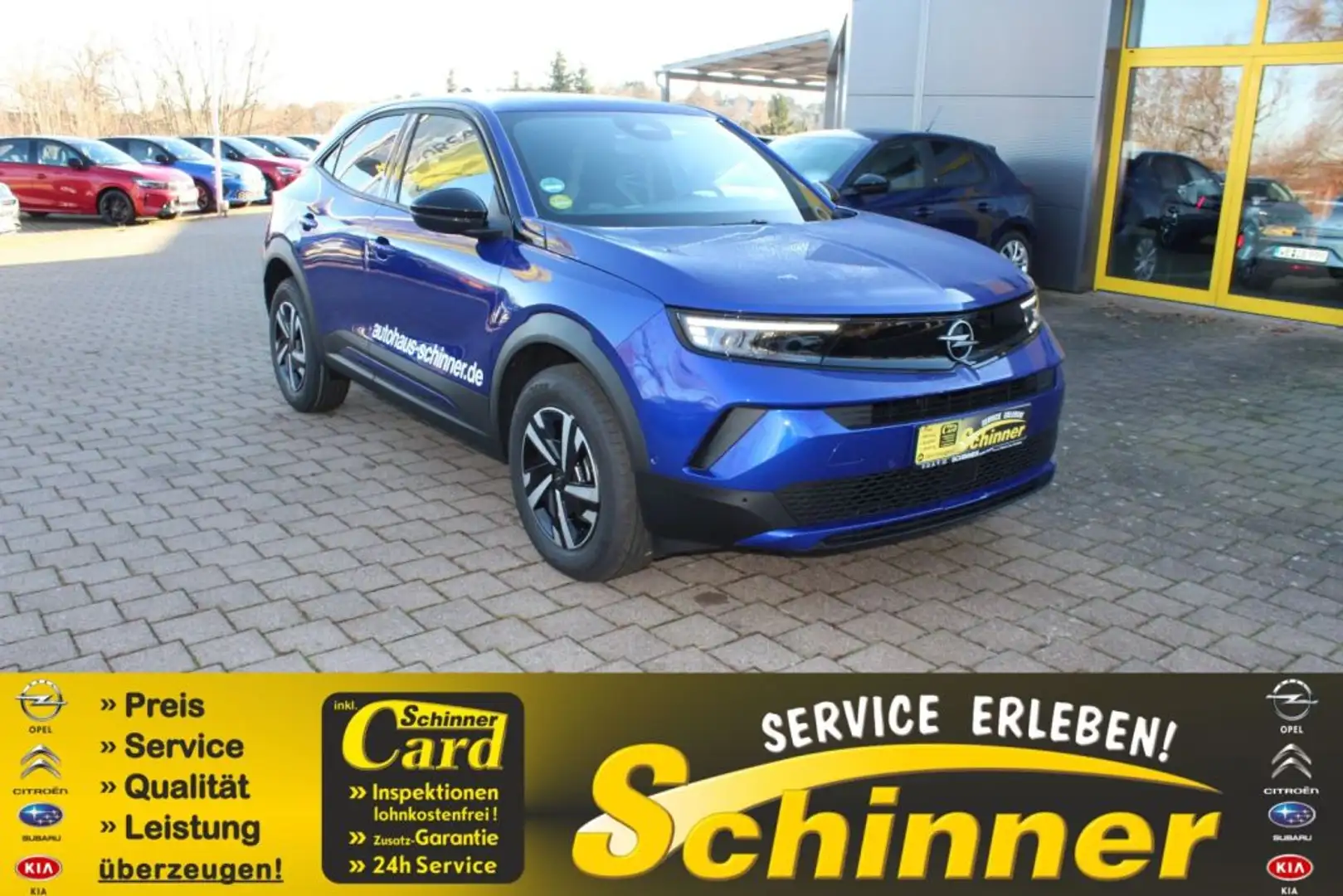 Opel Mokka 1.2 DI Turbo Hybrid 48V Automatik Edition Blau - 1