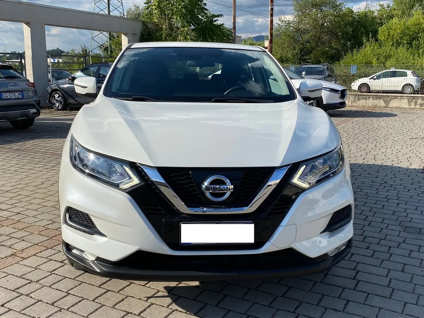 Nissan Qashqai Qashqai II 2017 1.5 dci N-Connecta 110cv Bianco - 1