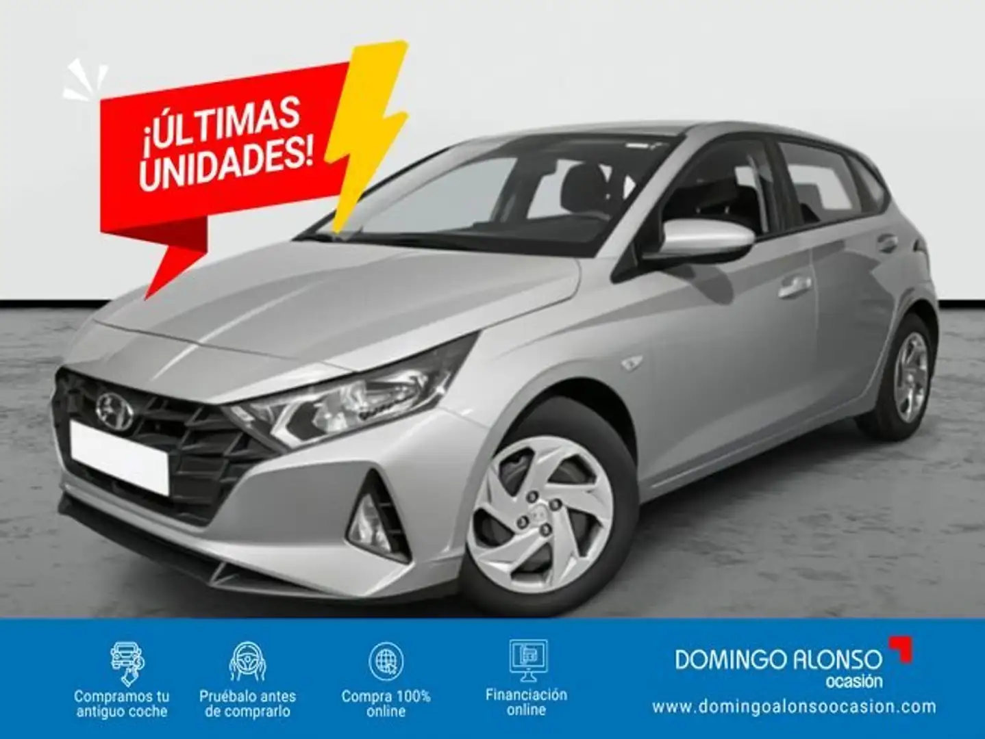Hyundai i20 Nuevo  1.2 MPI 62 kW (84 CV) MT5 2WD Sense Plateado - 1